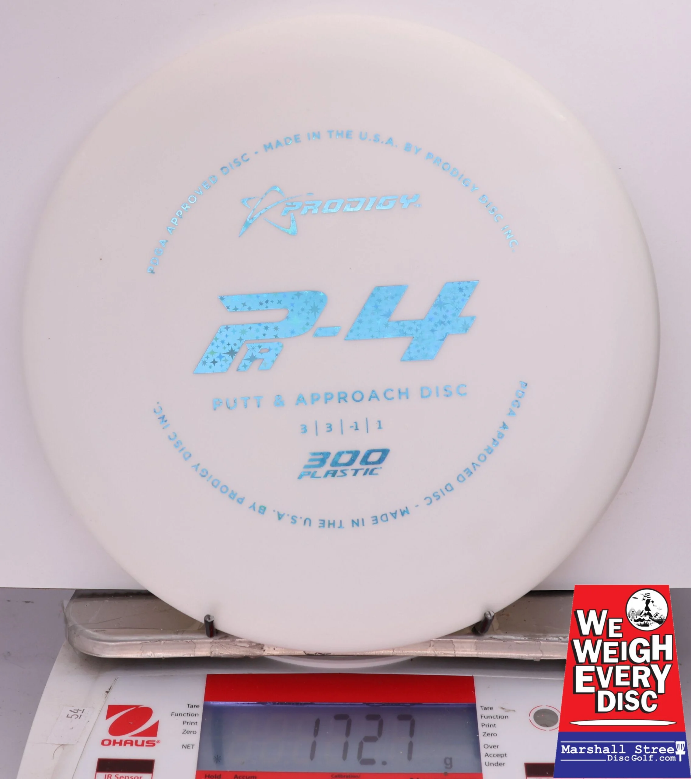 437175 Prodigy PA4, 300 - #327 White, 173