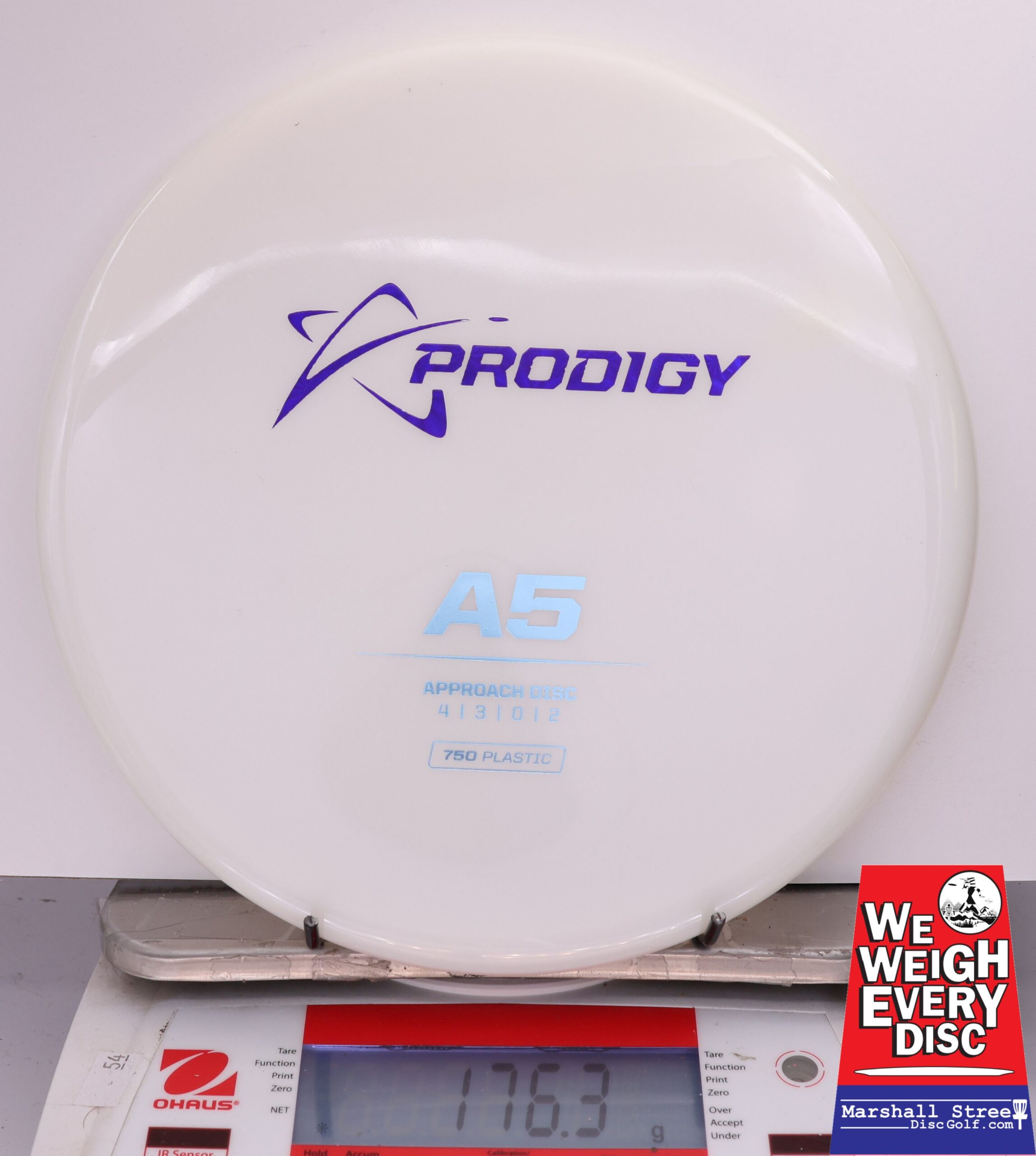 437376 Prodigy A5, 750 - #323 White, 176