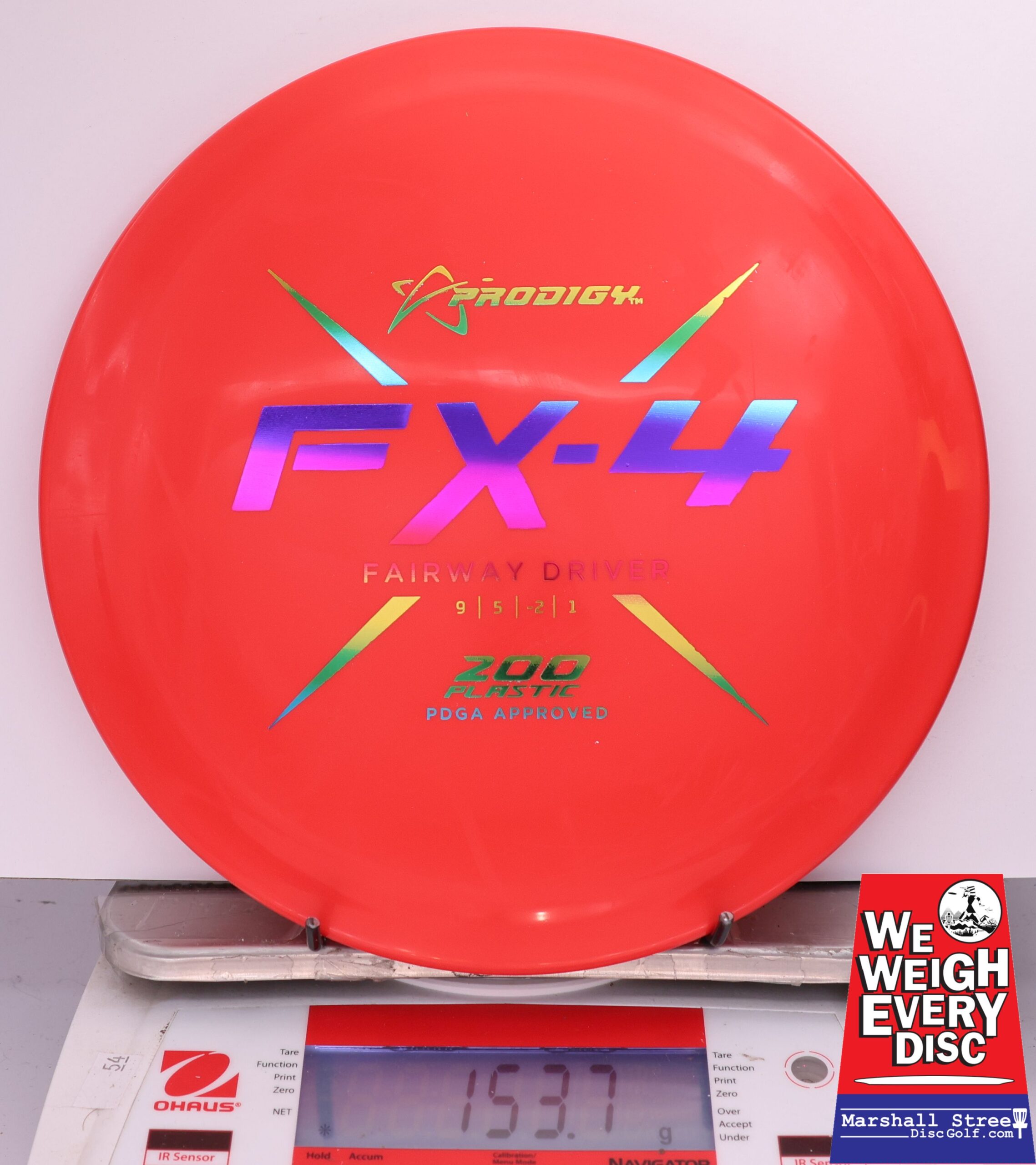 437589 Prodigy FX-4, 200 - #329 Red, 154