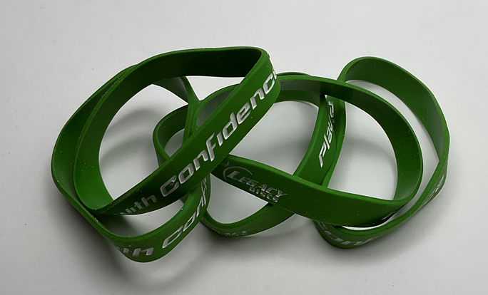 437894 Legacy Wristband - Green