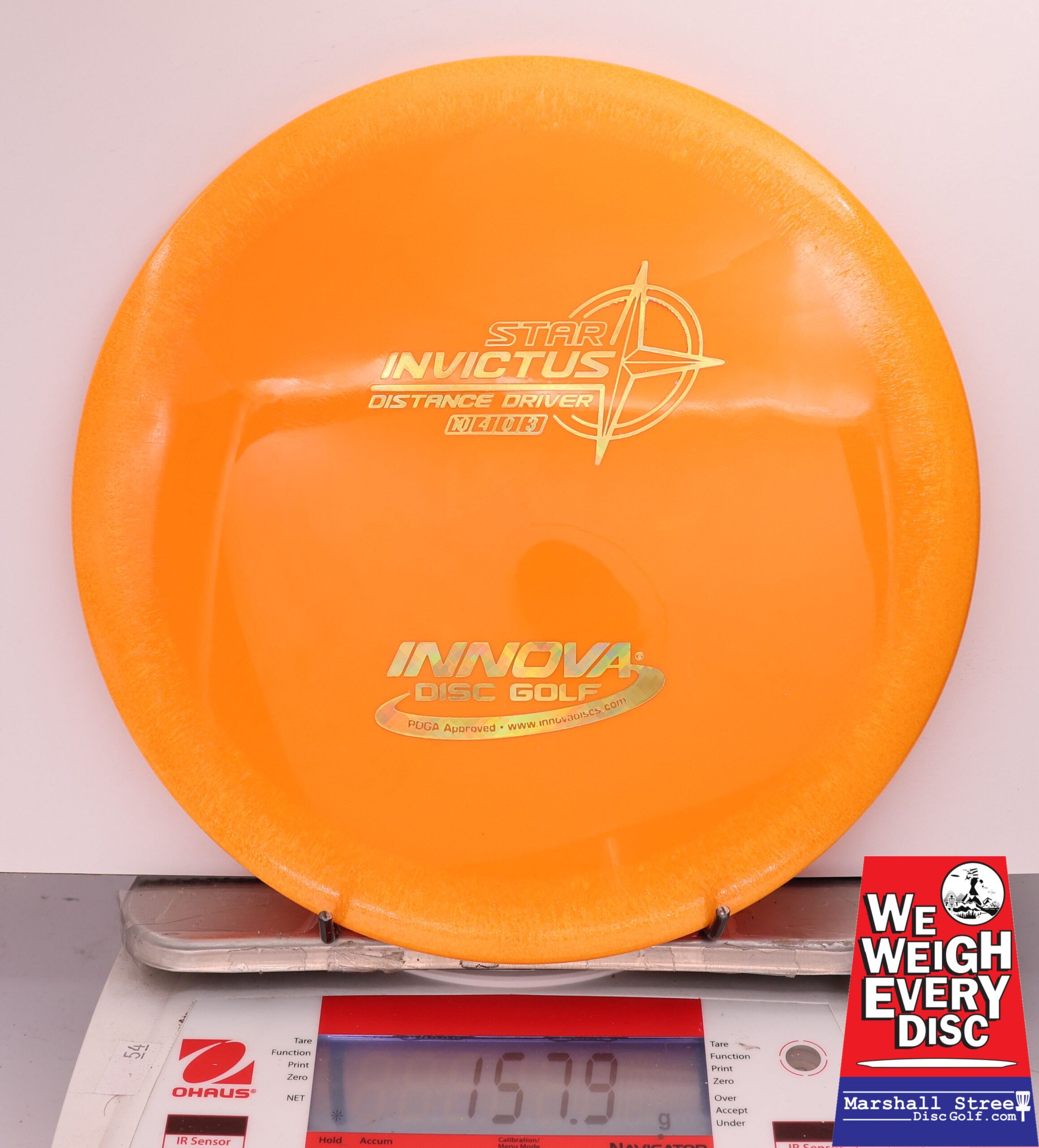438133 Star Invictus - #892 Orange, 158