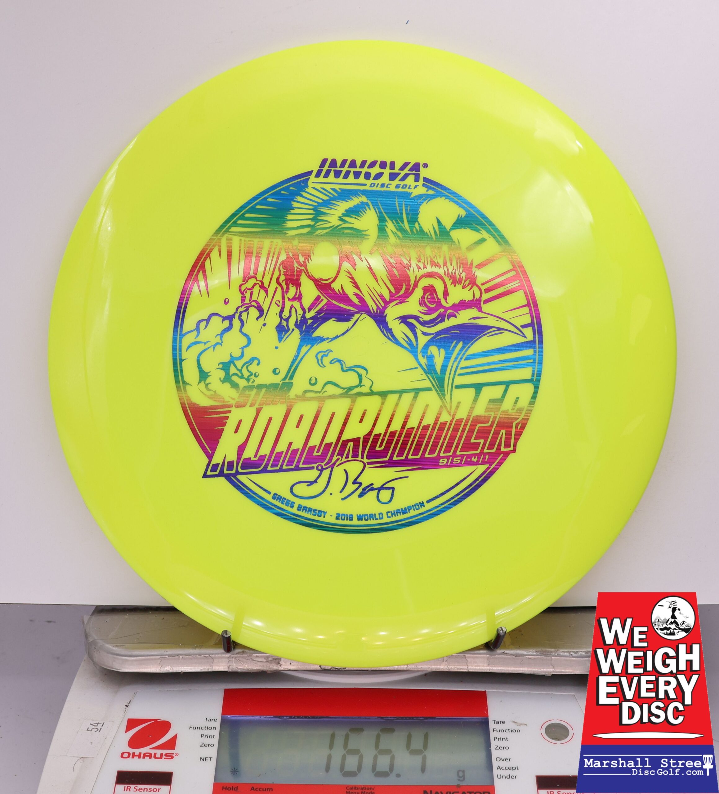 438197 Star Roadrunner, Gregg Barsby - #891 NYellow, 166