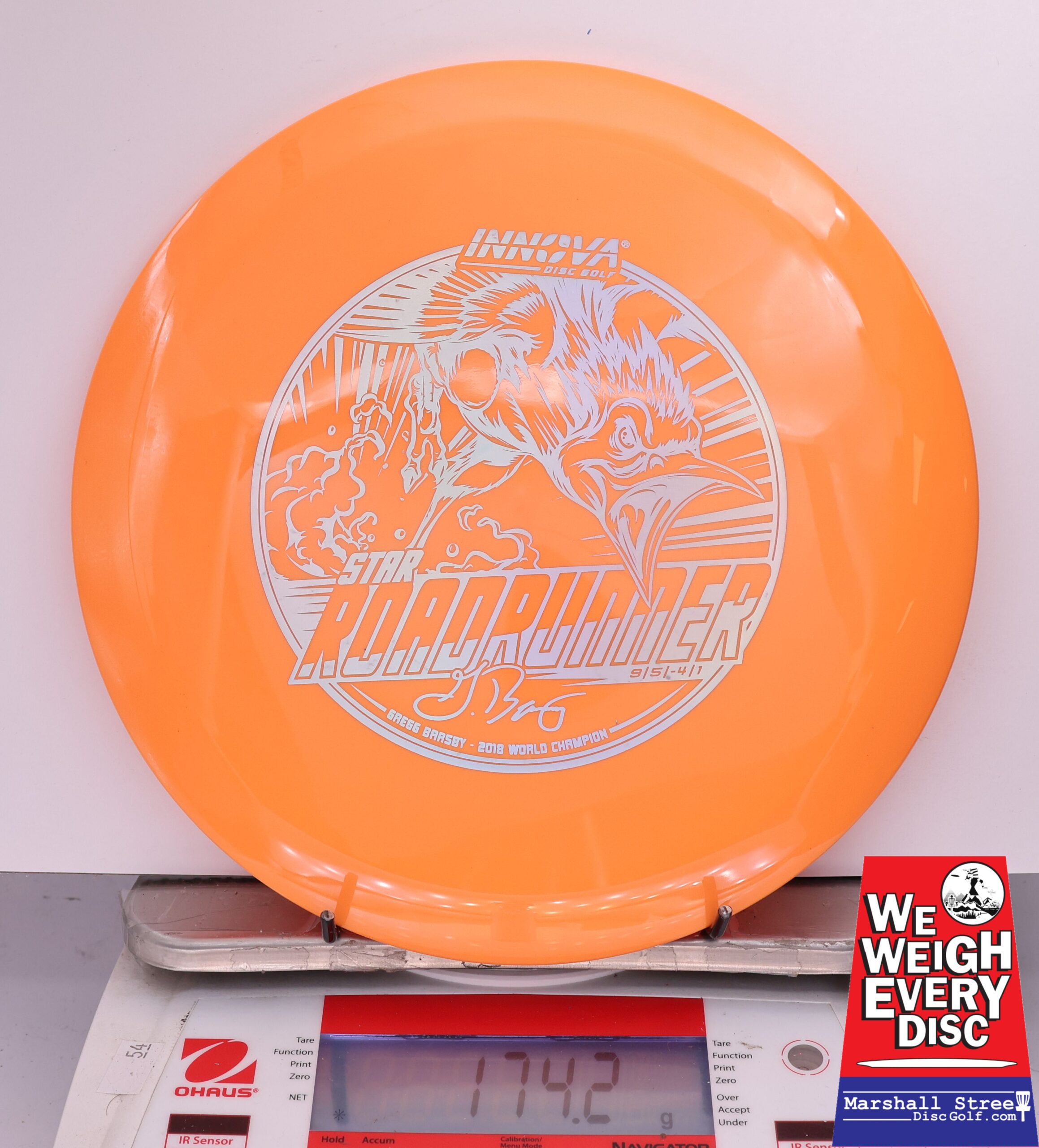 438201 Star Roadrunner, Gregg Barsby - #895 Orange, 174