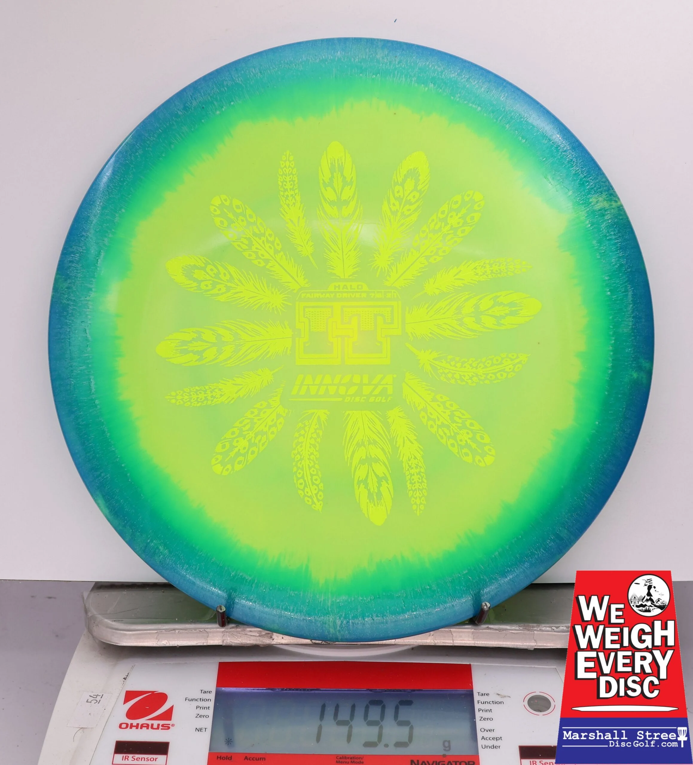 438358 Halo Star IT - #887 Blue-Yellow, 150