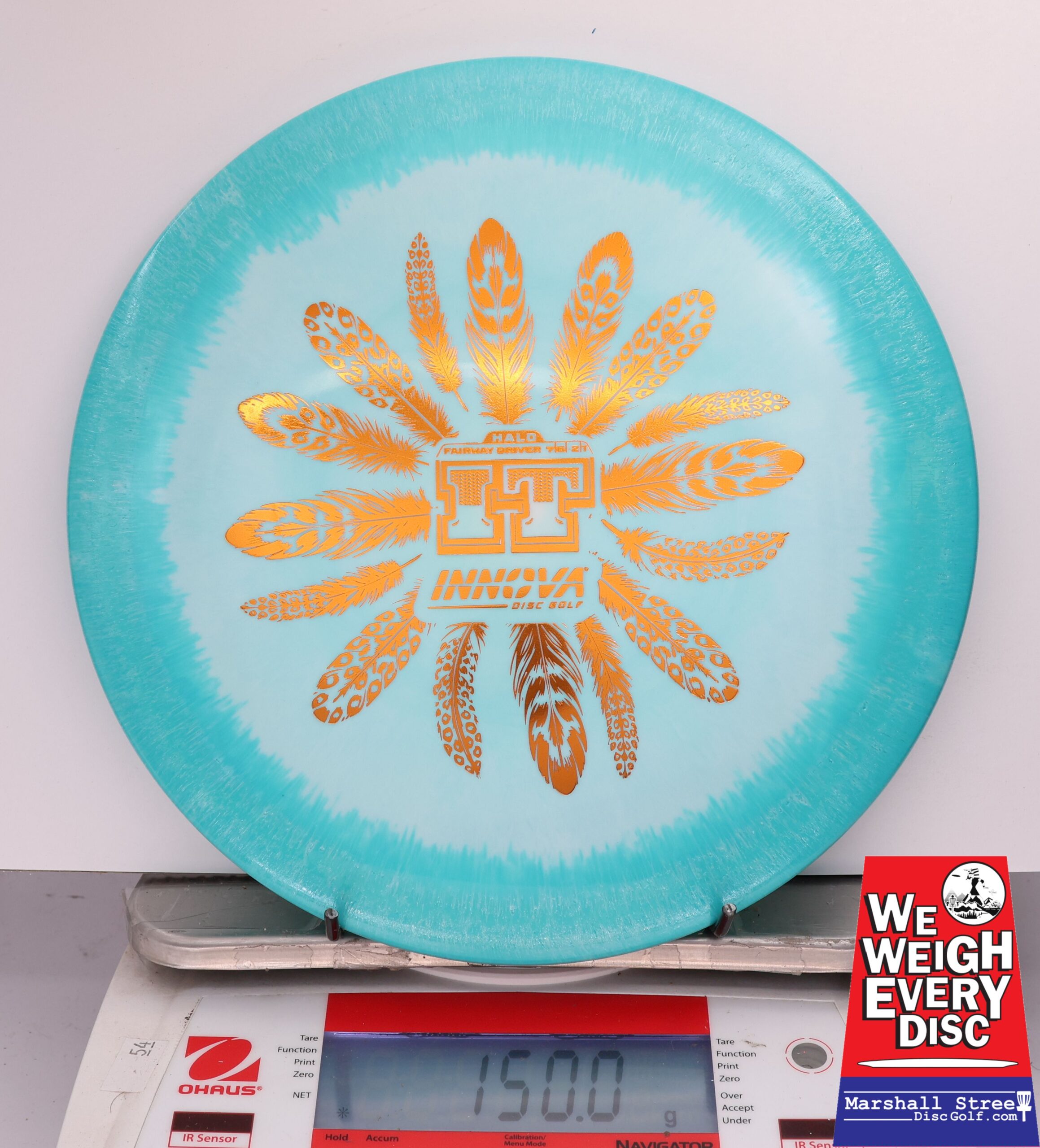 438361 Halo Star IT - #890 Aqua-White, 150