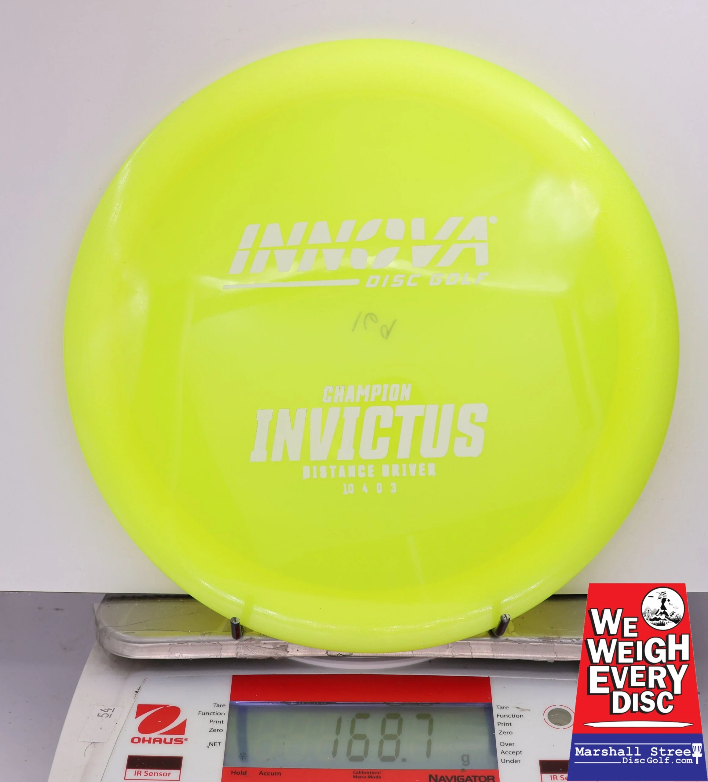 438718 Champion Invictus - #887 Yellow, 169
