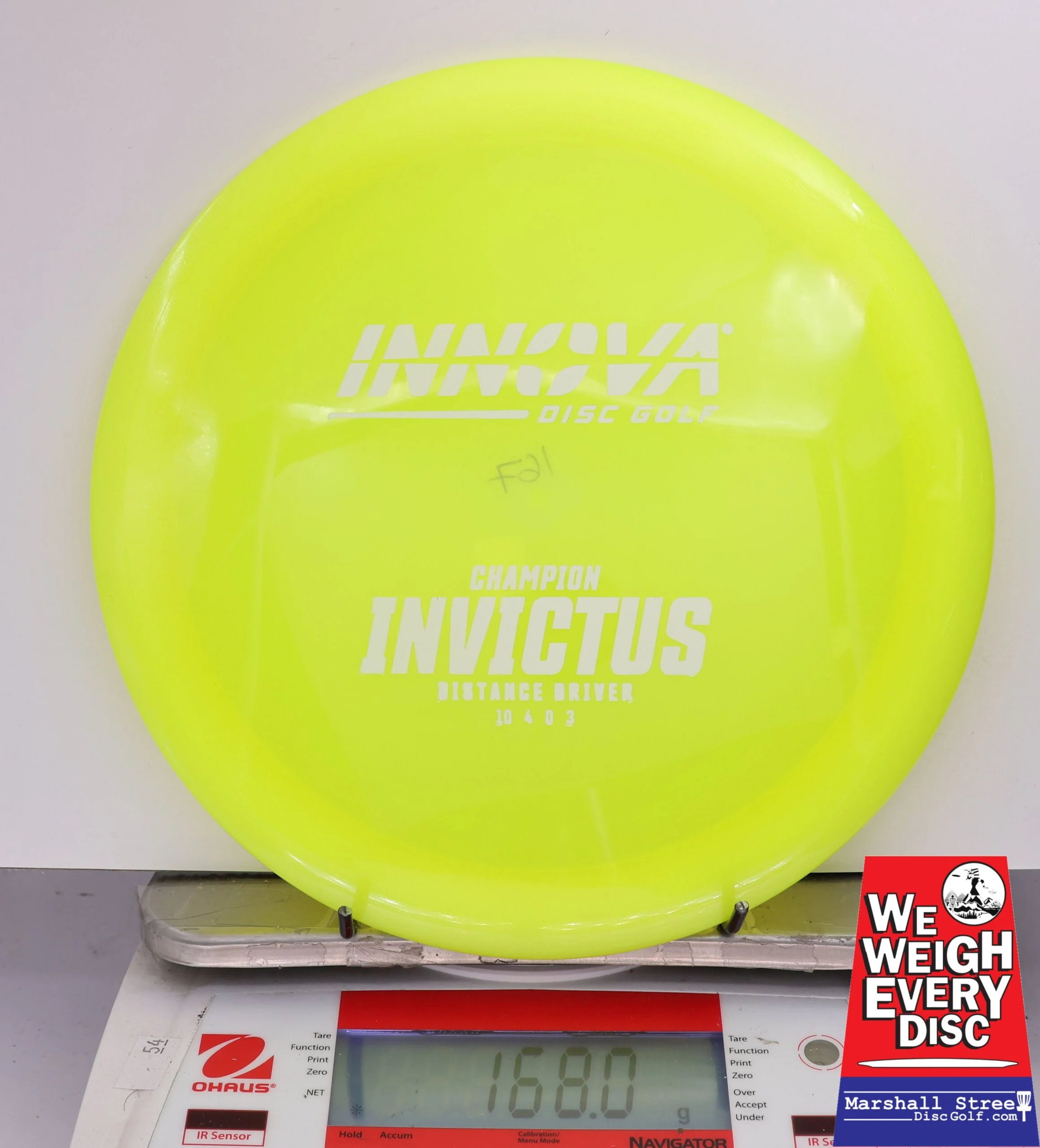 438719 Champion Invictus - #888 Yellow, 168