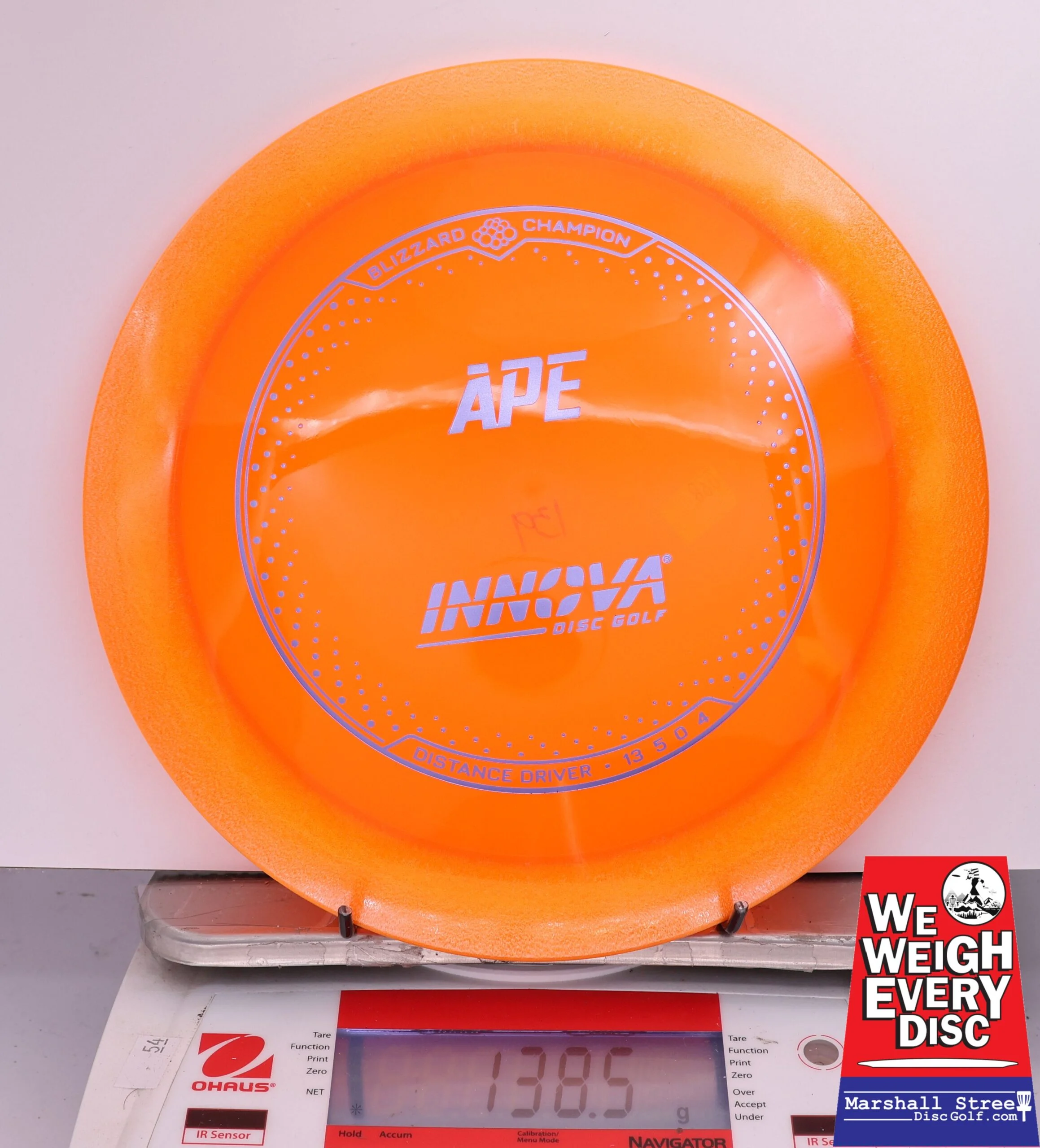 438853 Blizzard Ape - #890 Orange, 139