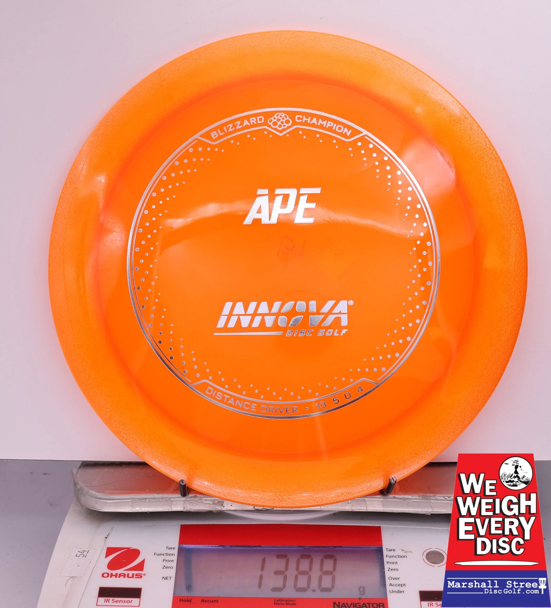 438854 Blizzard Ape - #891 Orange, 139