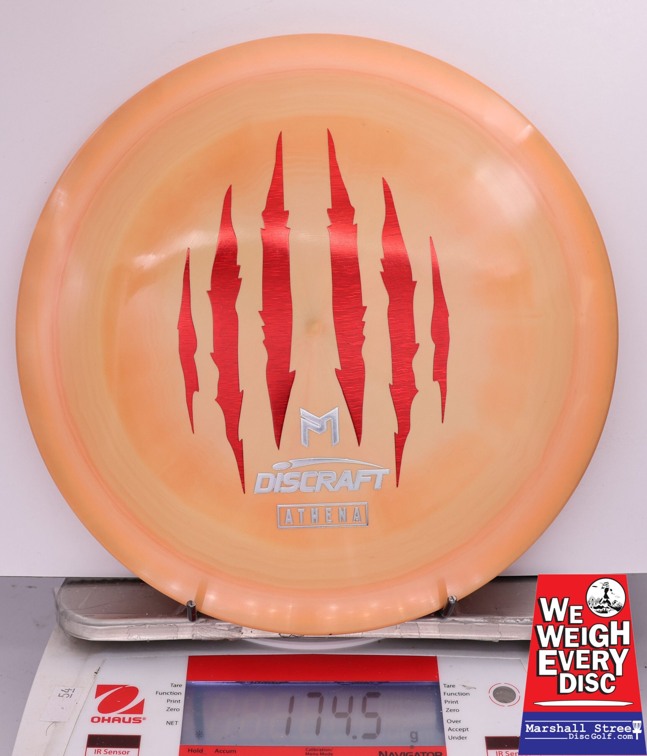 438961 ESP Athena, Paul McBeth - 6X Claws - #23 Orange, 175