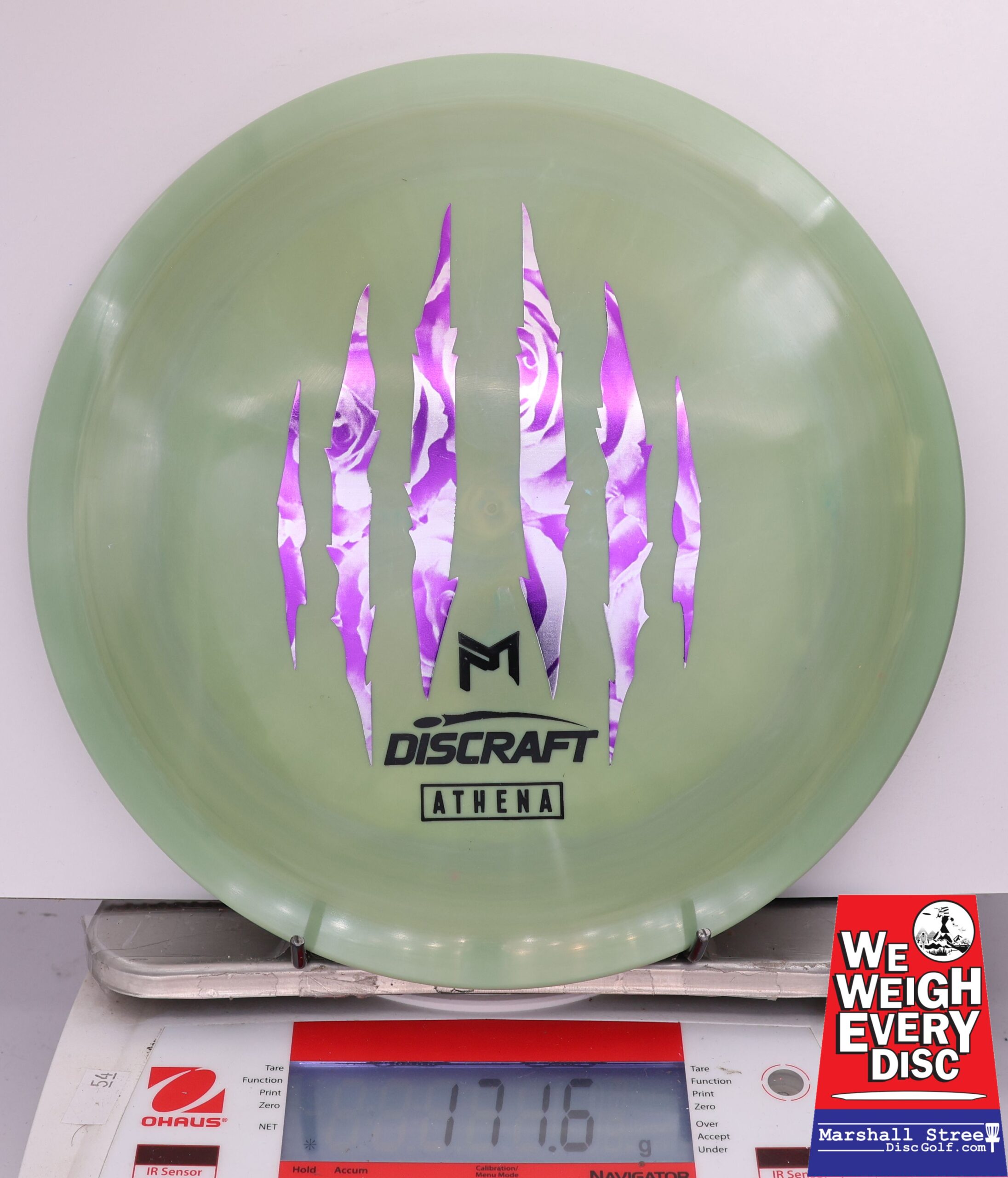 438971 ESP Athena, Paul McBeth - 6X Claws - #33 Bad Green, 172