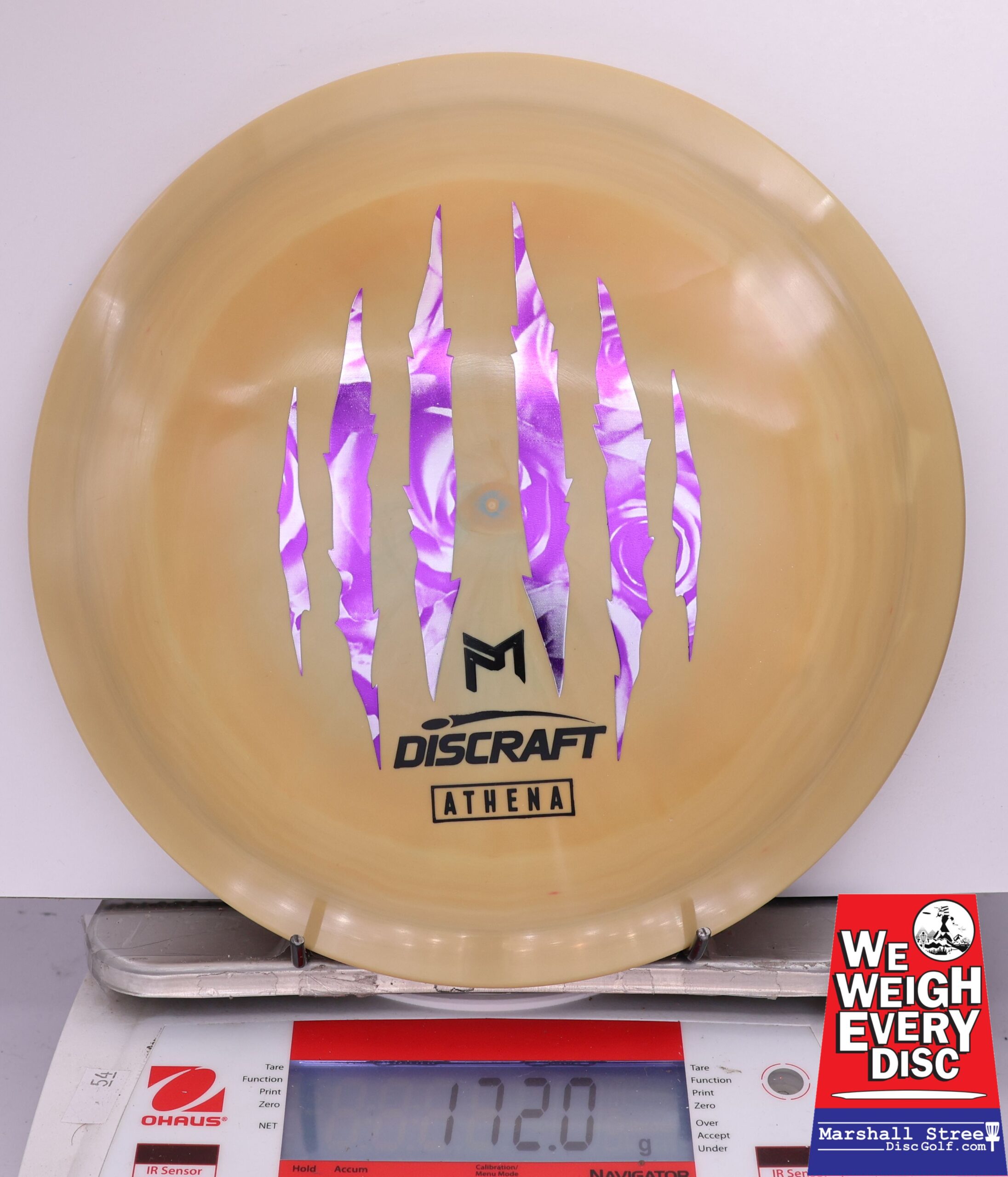 438975 ESP Athena, Paul McBeth - 6X Claws - #37 LtBrownOrange, 172