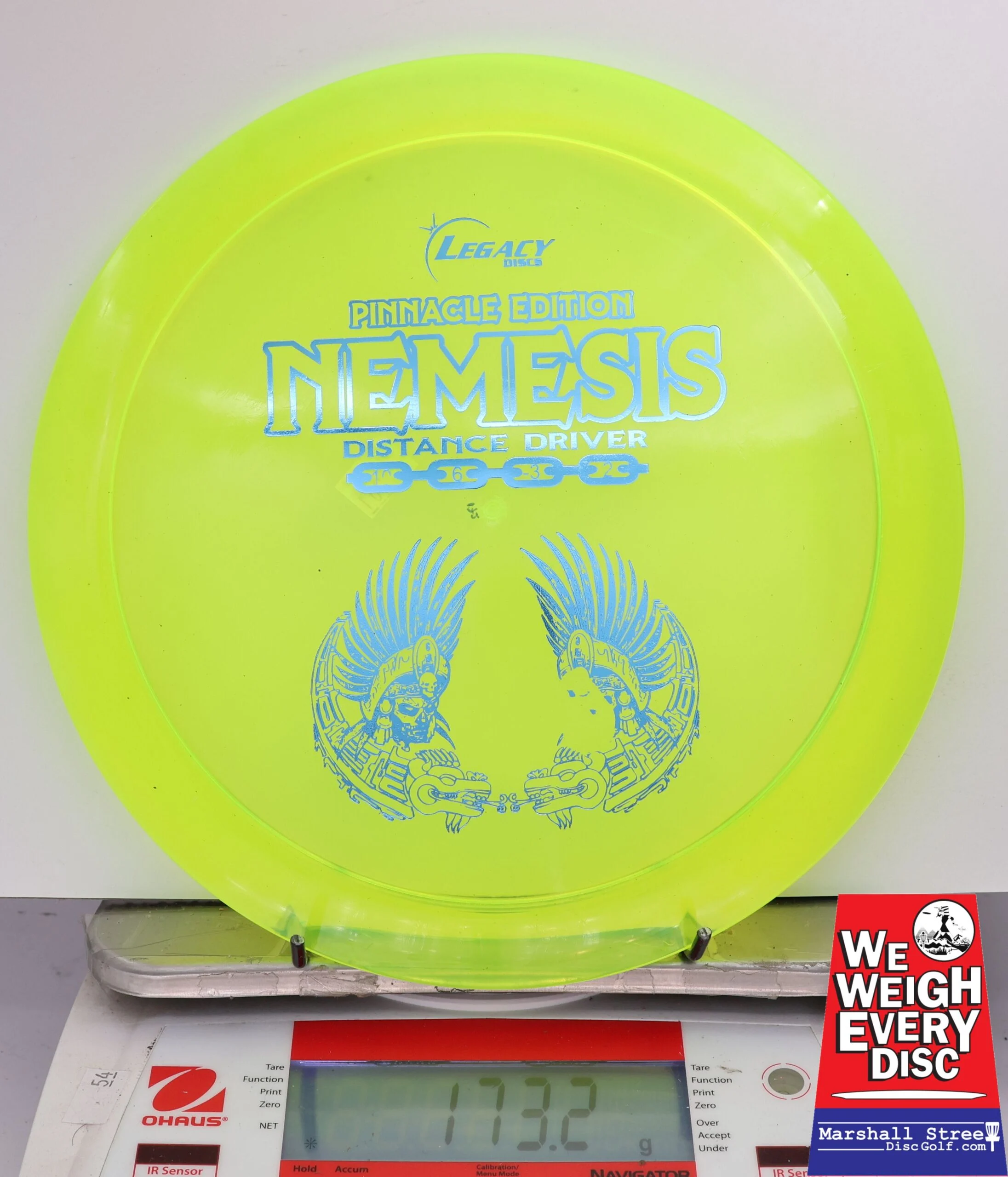 438983 Pinnacle Nemesis - #201 NYellow, 173