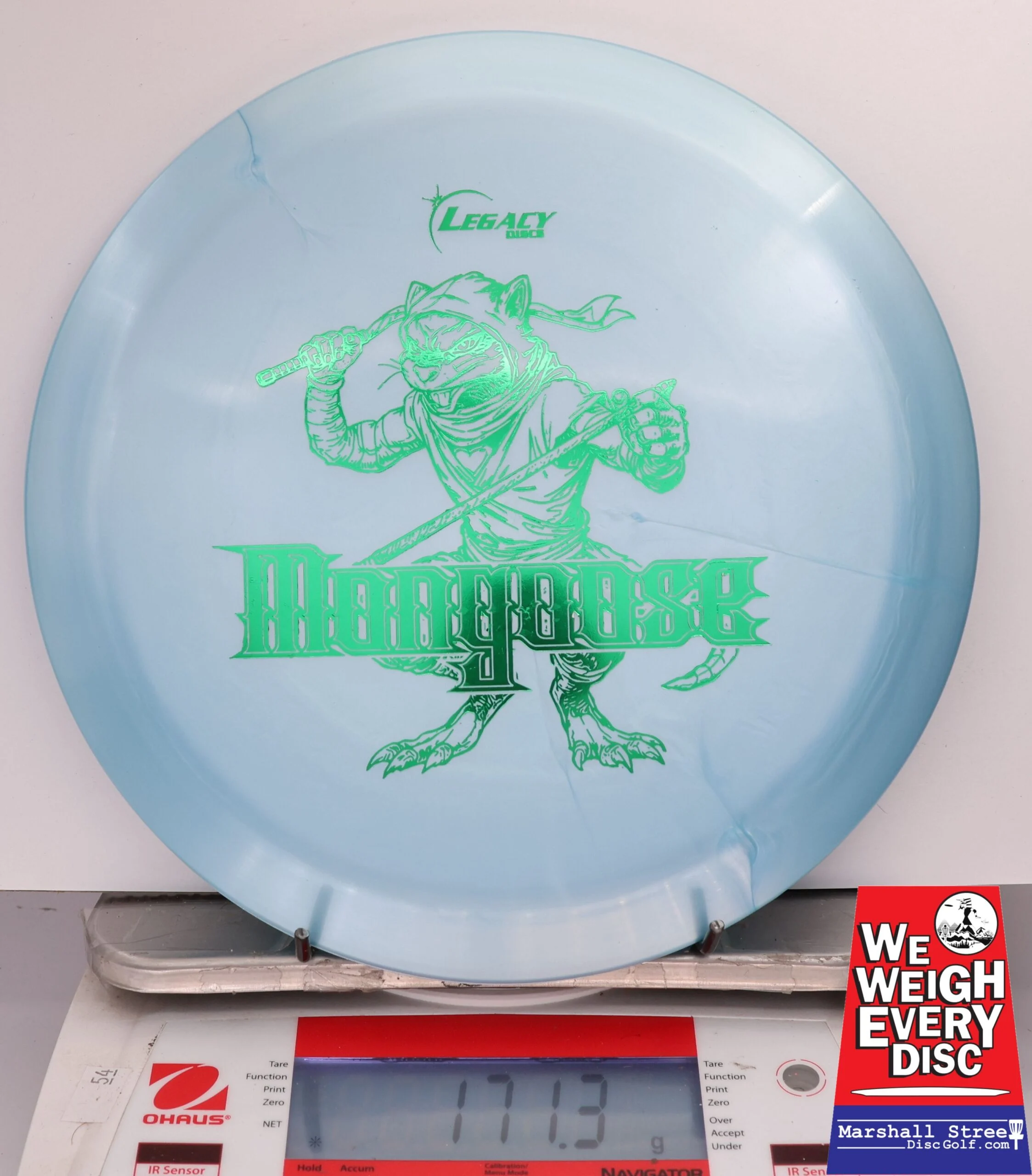 439174 Legend Mongoose - #207 Silver Blue, 171