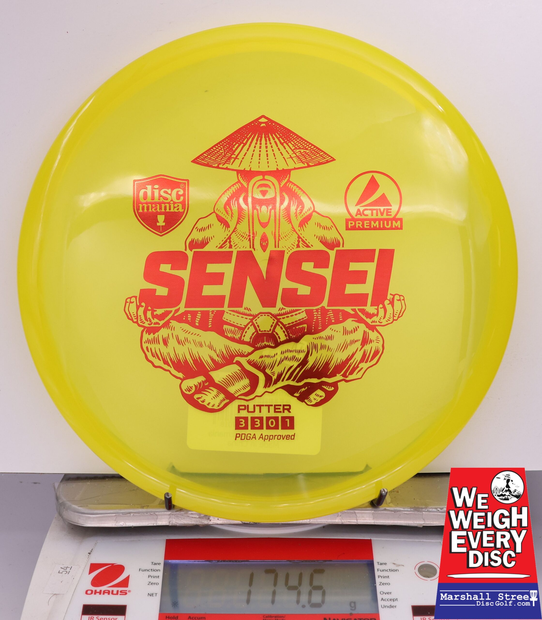 439268 Active Premium Sensei - #01 Yellow, 175