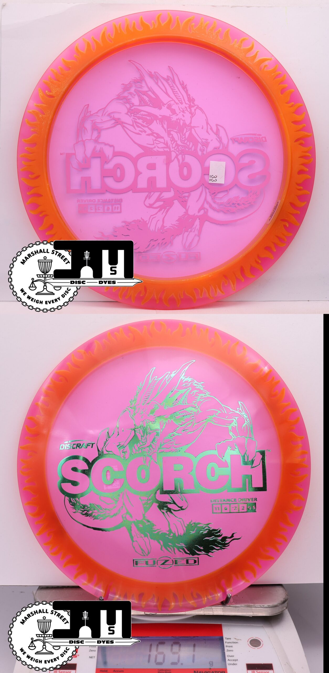 439625 FuZed Line Scorch - Flame - #33 Pink-Orange, 169