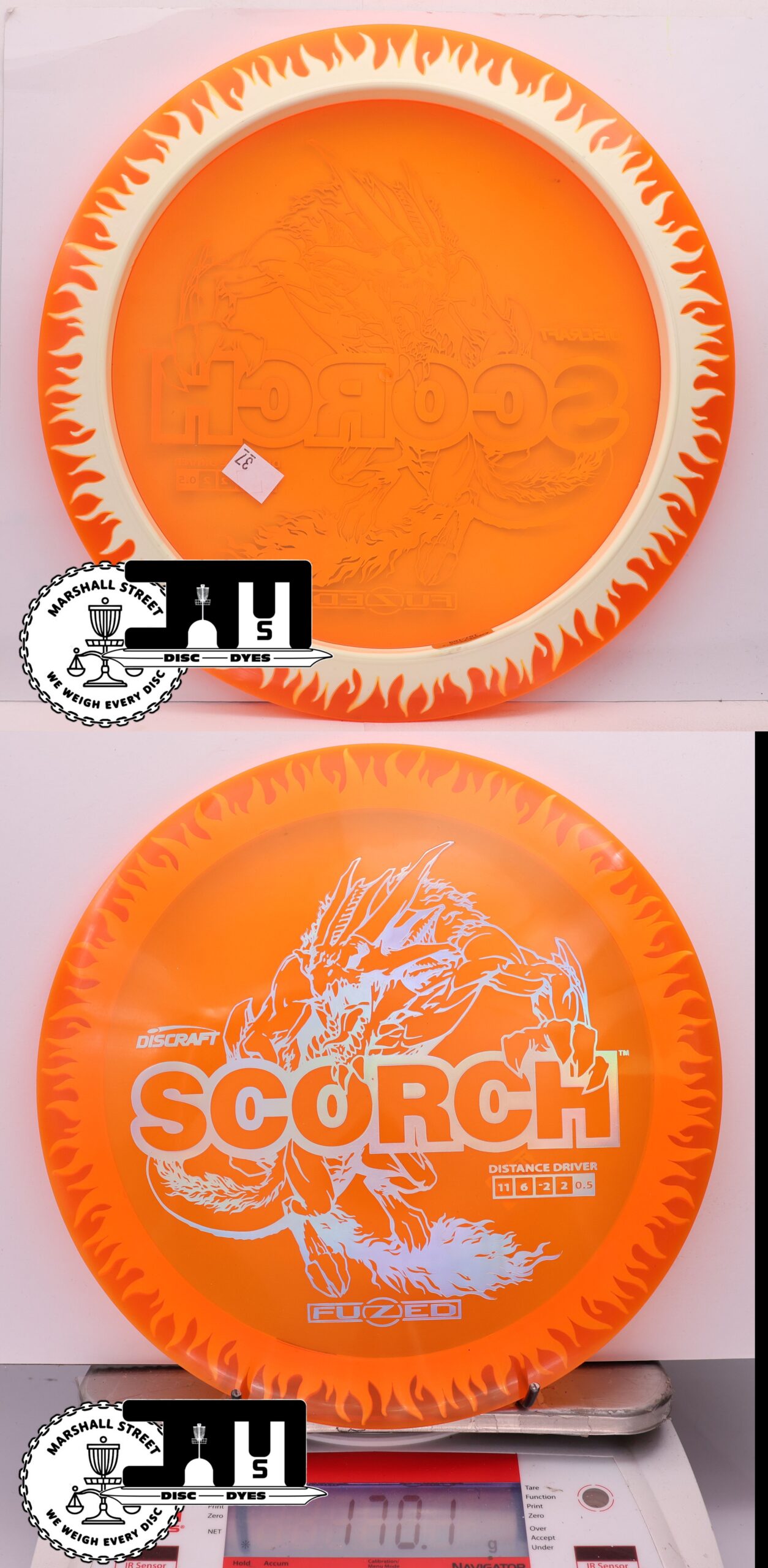 439629 FuZed Line Scorch - Flame - #37 Orange-LtYellow, 170