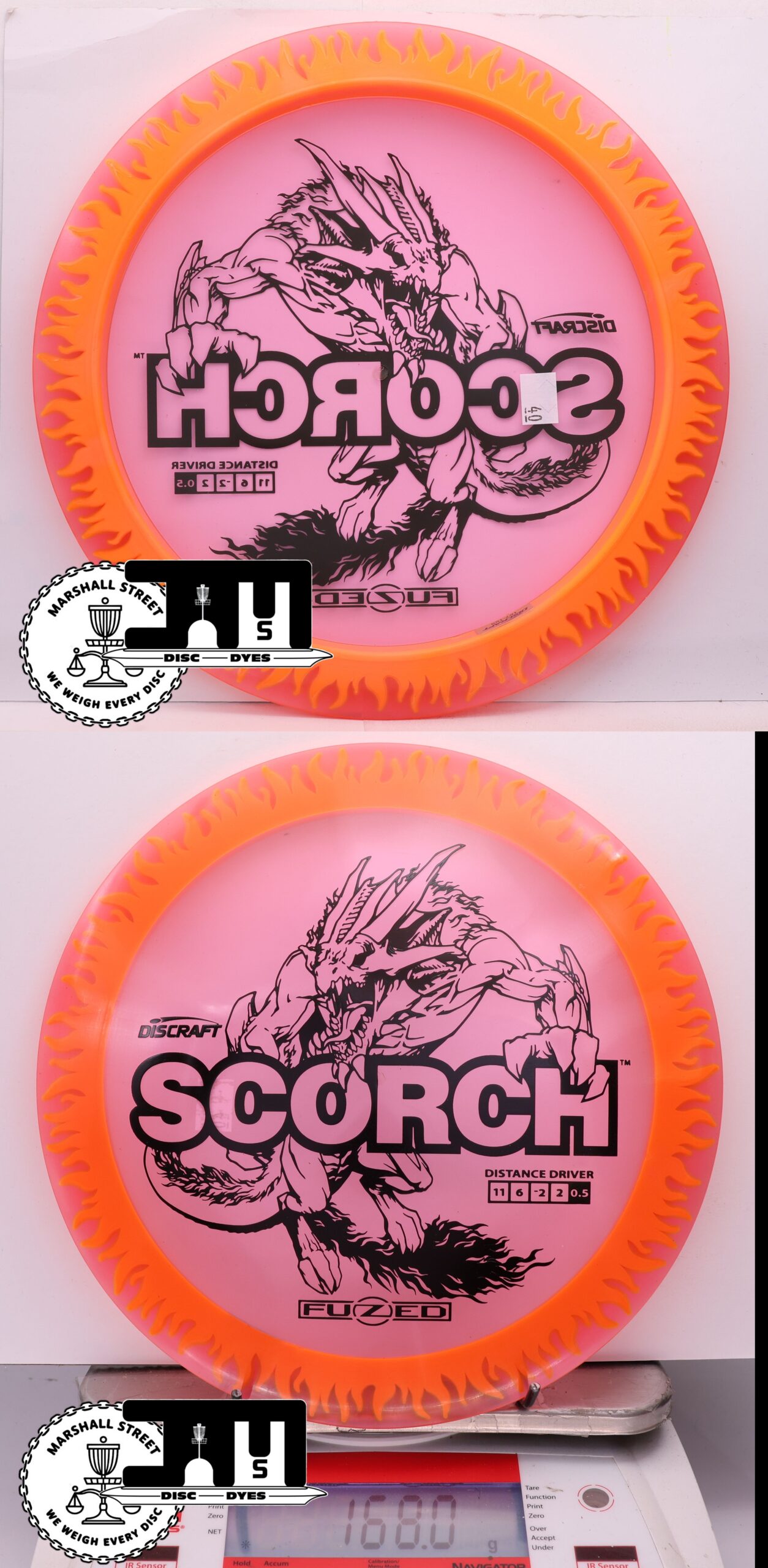 439632 FuZed Line Scorch - Flame - #40 Pink-Orange, 168