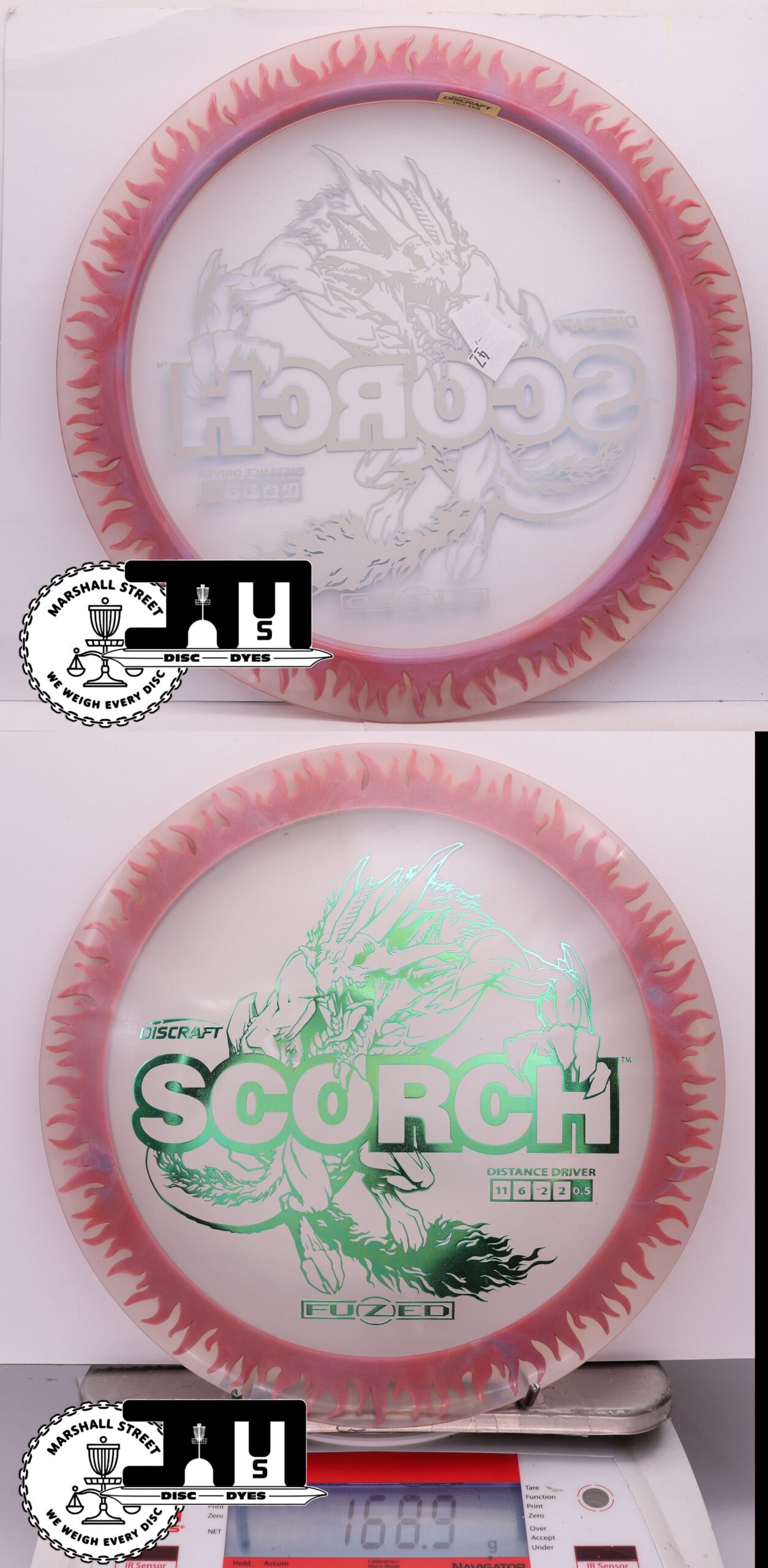 439639 FuZed Line Scorch - Flame - #47 Clear-Purple, 169