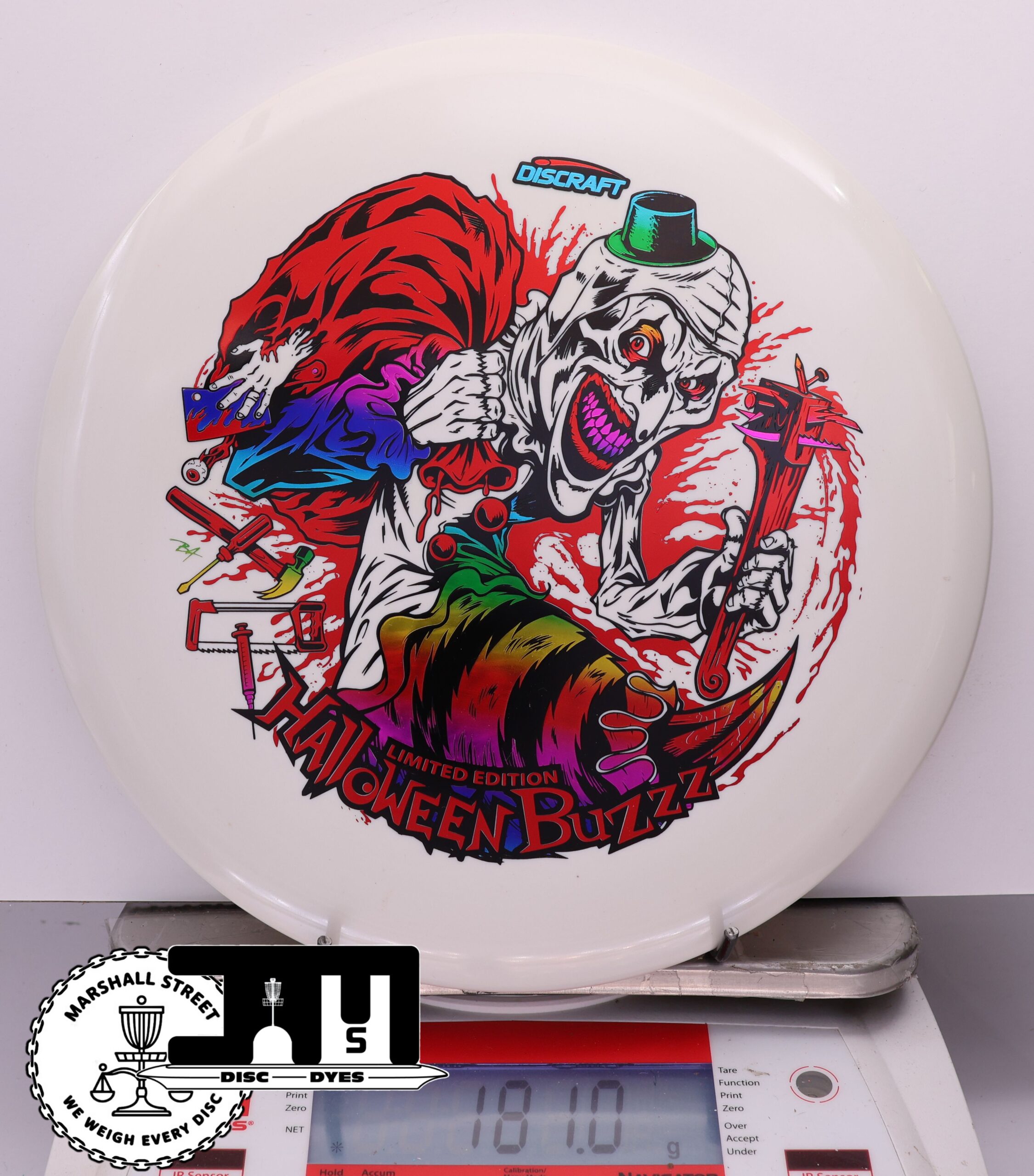 439707 ESP Buzzz, Tri-Foil Glow - 2025 Halloween Limited Edition - #06 White, 181