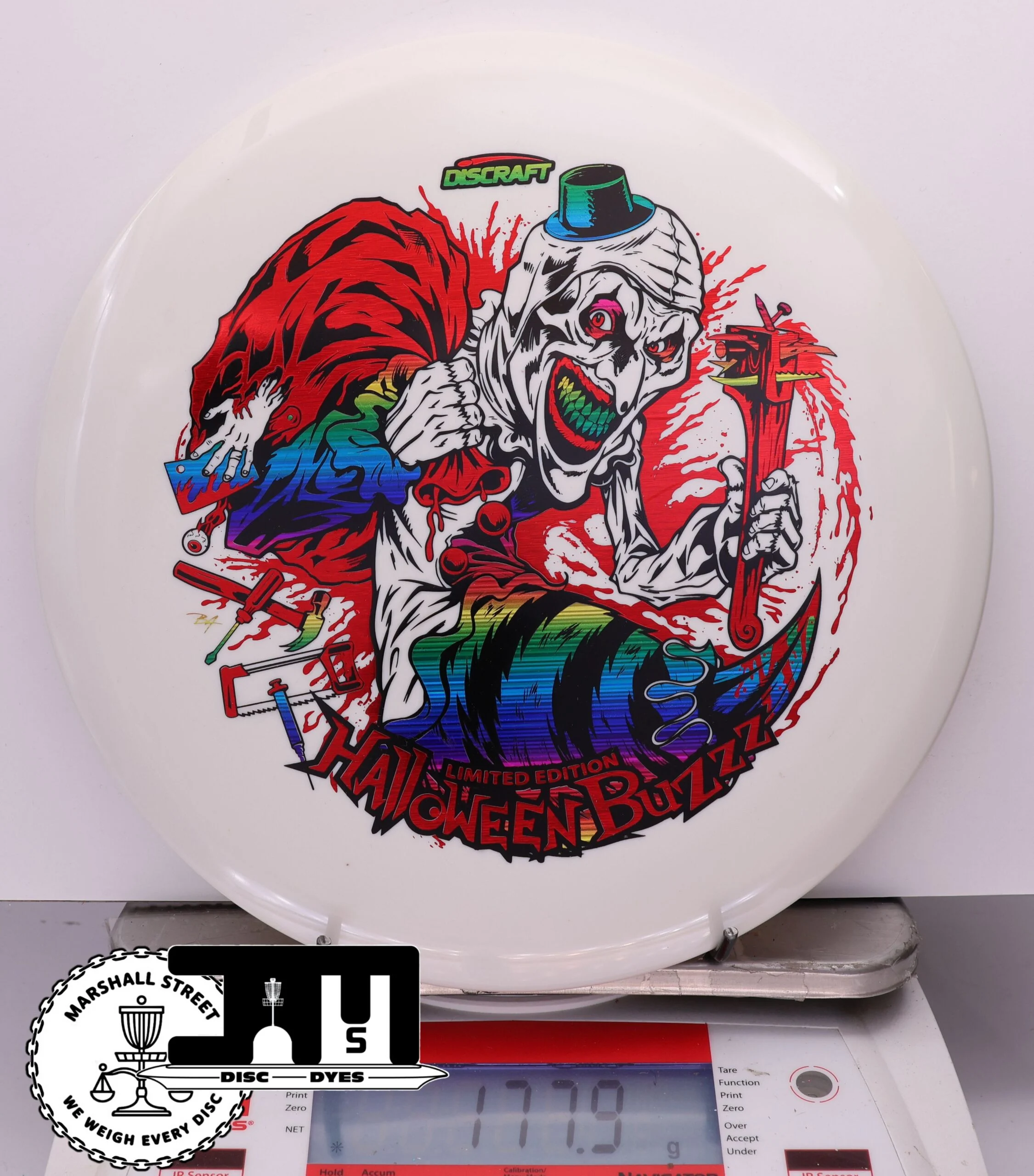 439708 ESP Buzzz, Tri-Foil Glow - 2025 Halloween Limited Edition - #07 White, 178