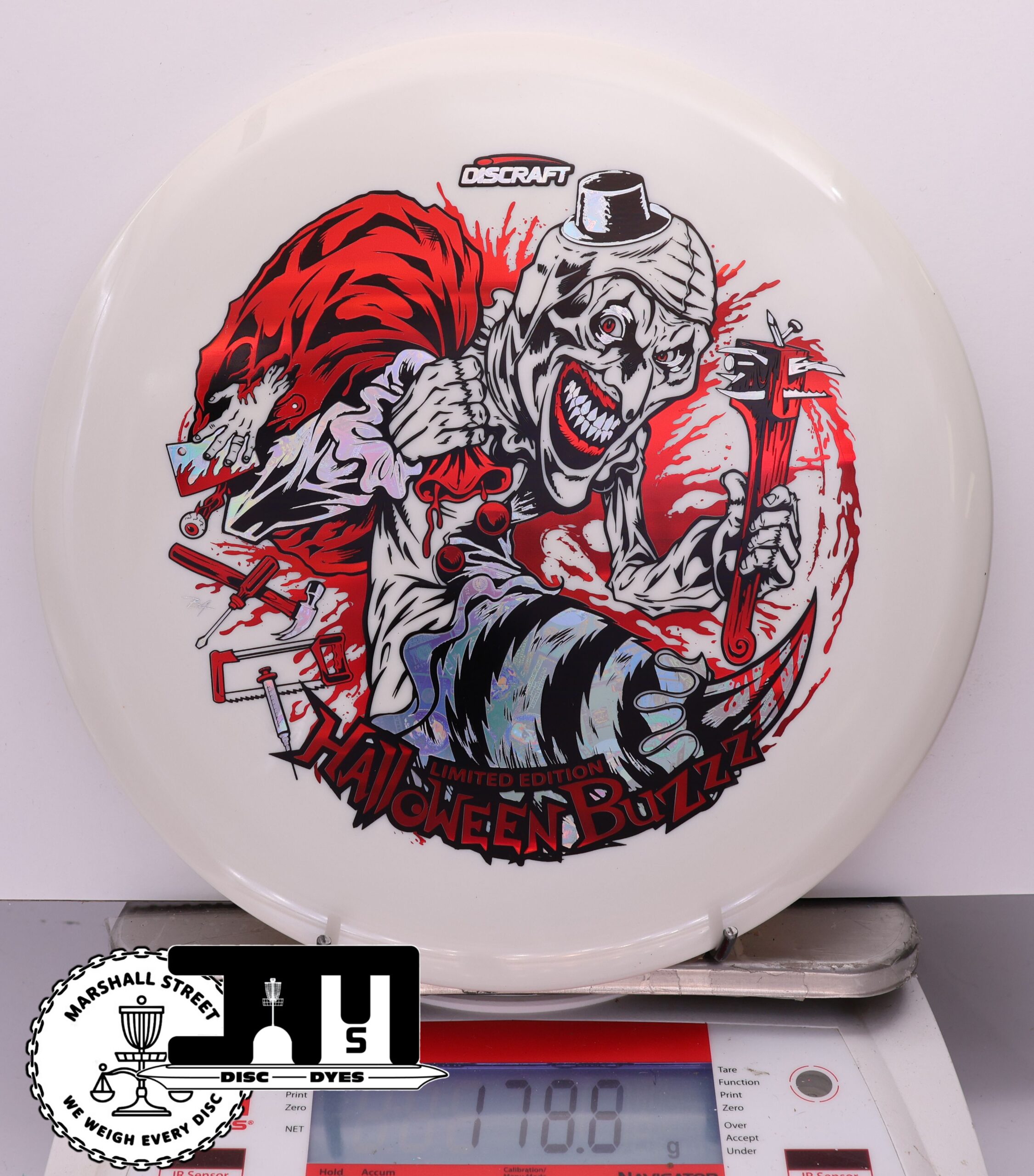 439711 ESP Buzzz, Tri-Foil Glow - 2025 Halloween Limited Edition - #10 White, 179