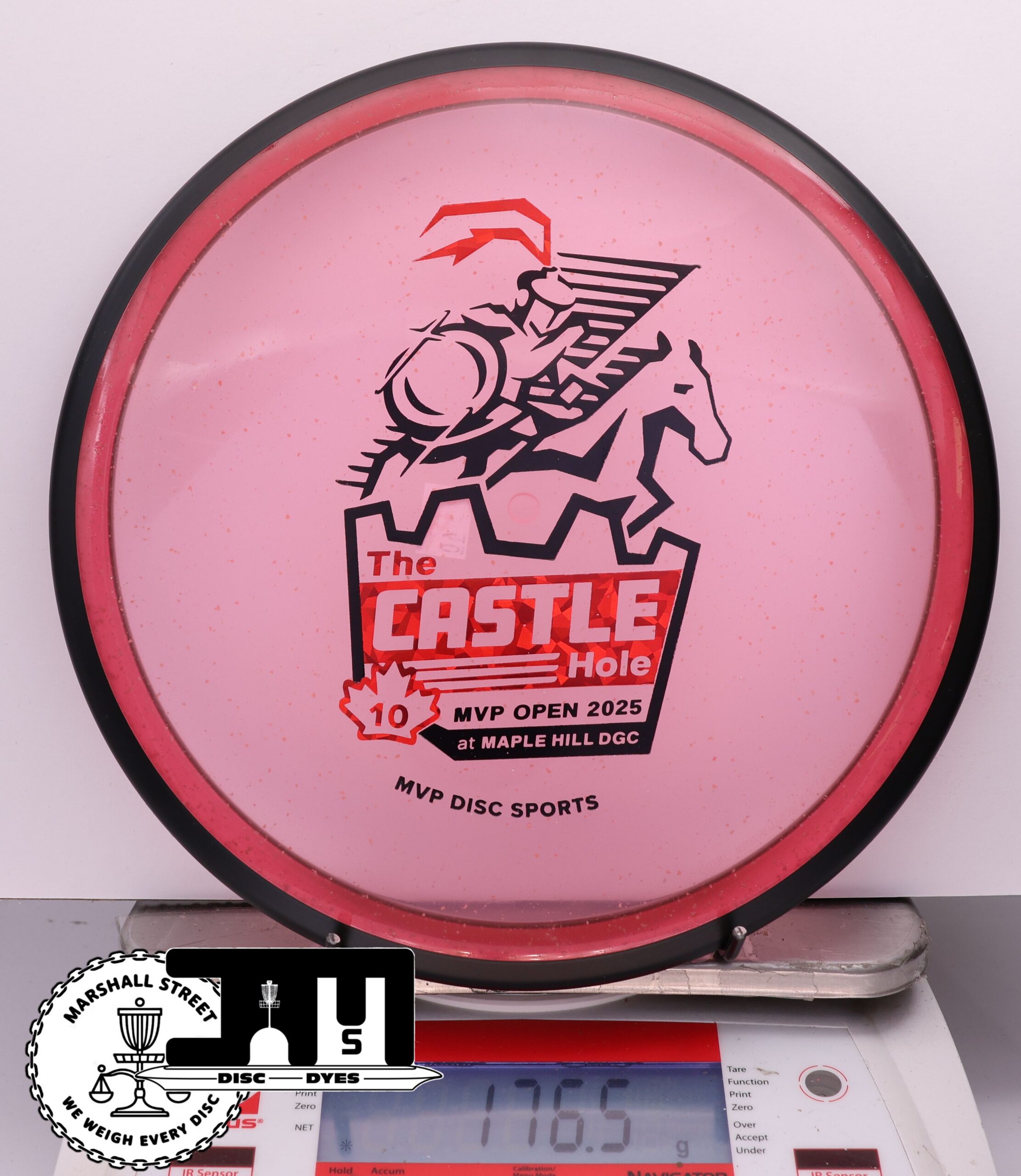 440018 Particle Glow Proton Reactor, MVP Open 2025 - The Castle Hole 10 - #40 Clear Red, 177