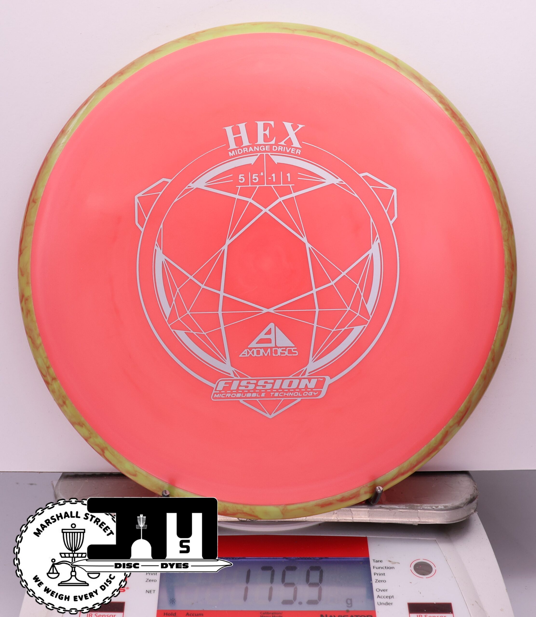 440046 Fission Hex - #12 YellowRed-LtRed, 176