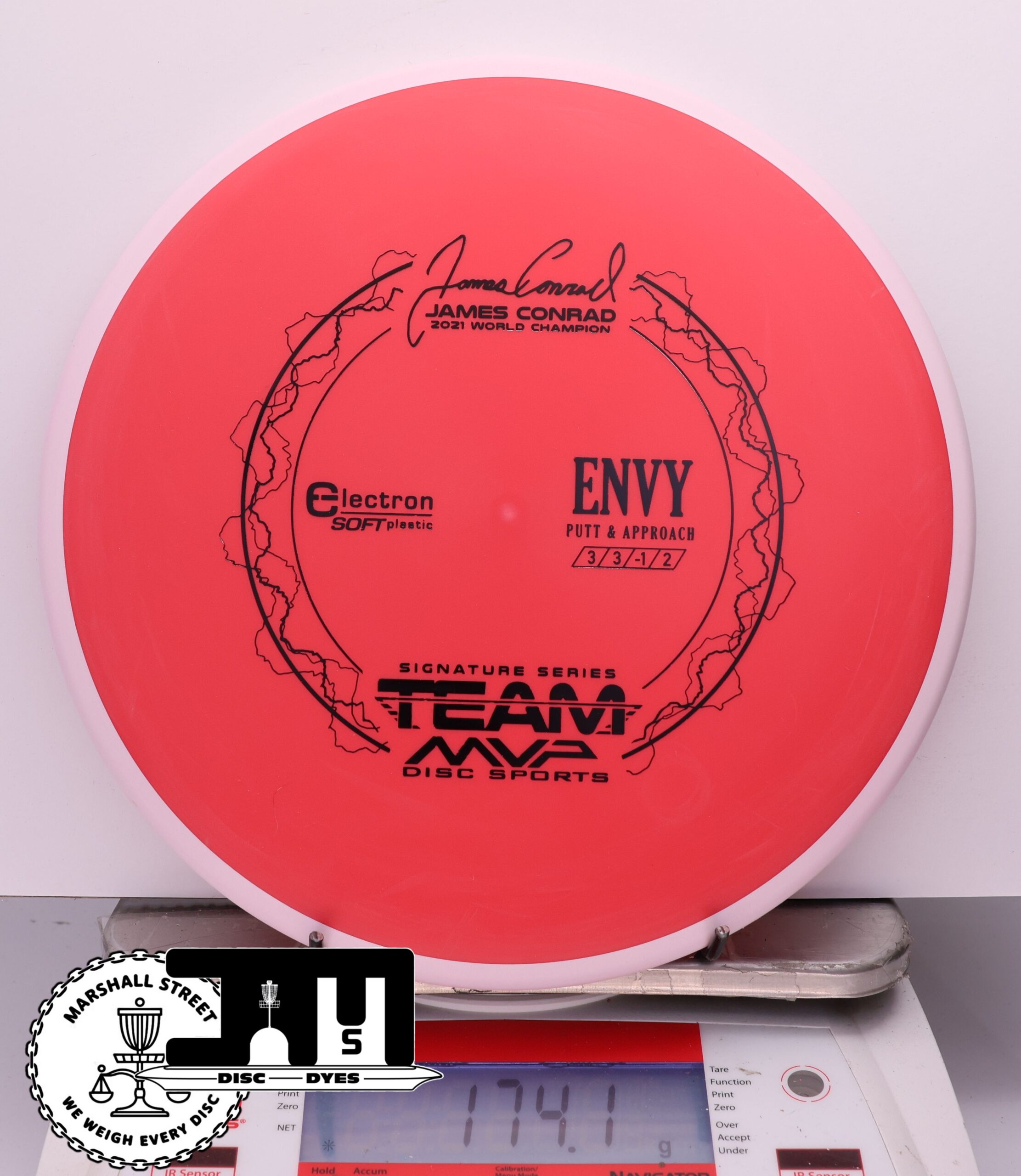 440063 Electron Soft Envy, James Conrad - #12 White-Red, 174