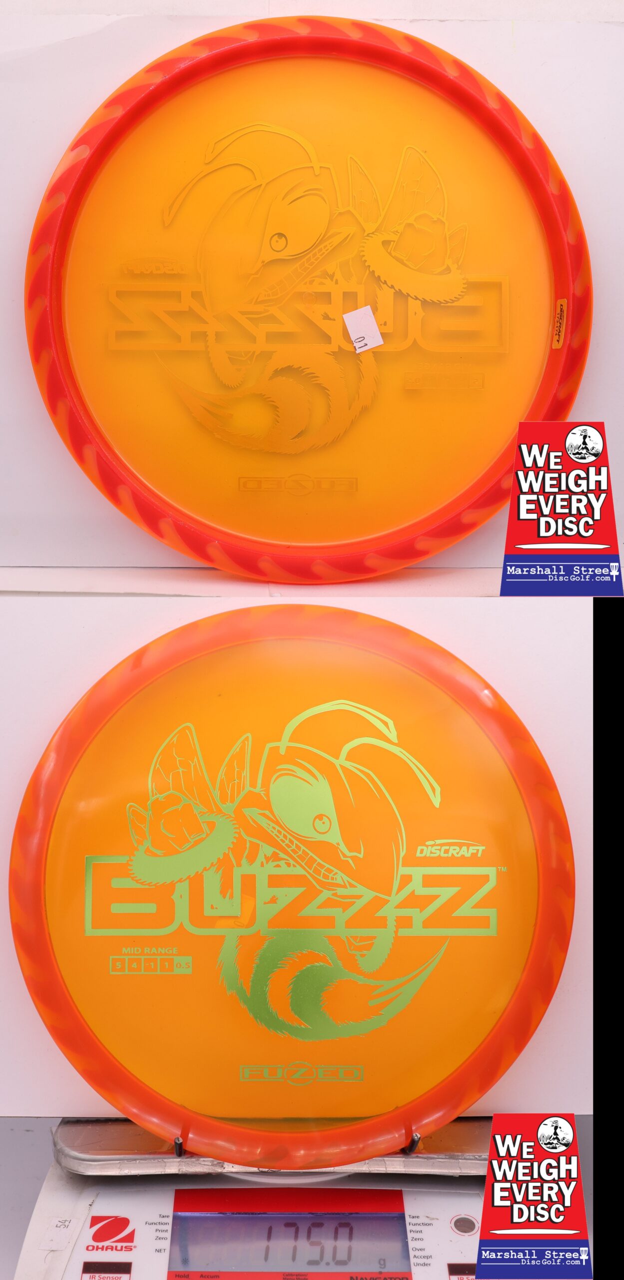 440106 FuZed Line Buzzz - Buzzzsaw - #01 Orange, 175
