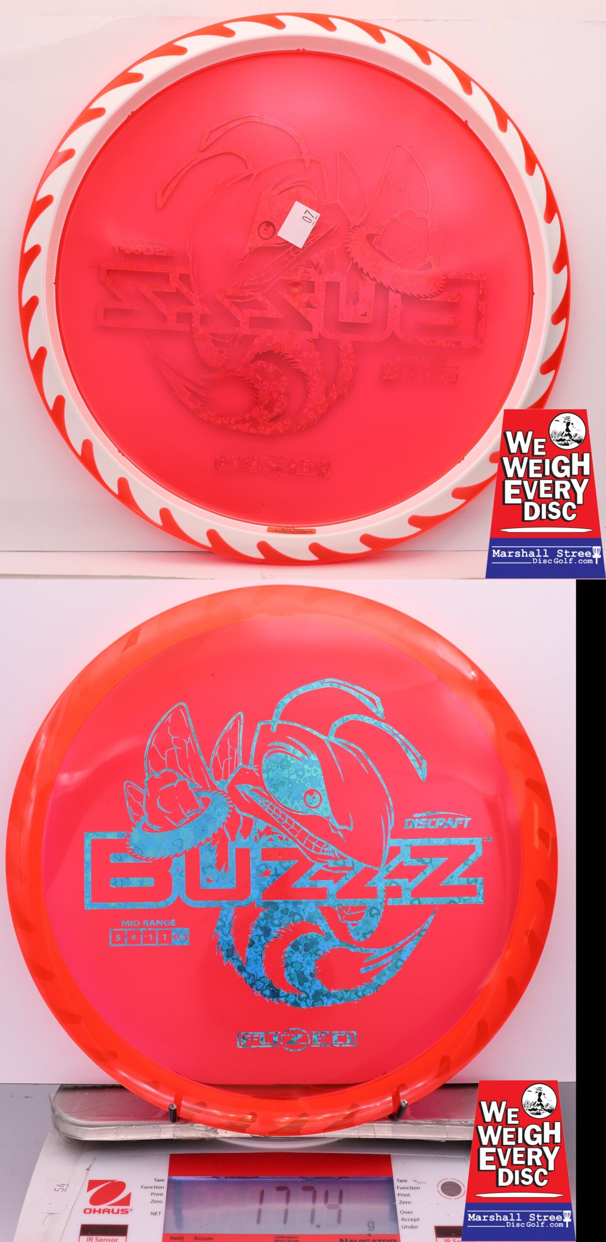 440112 FuZed Line Buzzz - Buzzzsaw - #07 Red-White, 177