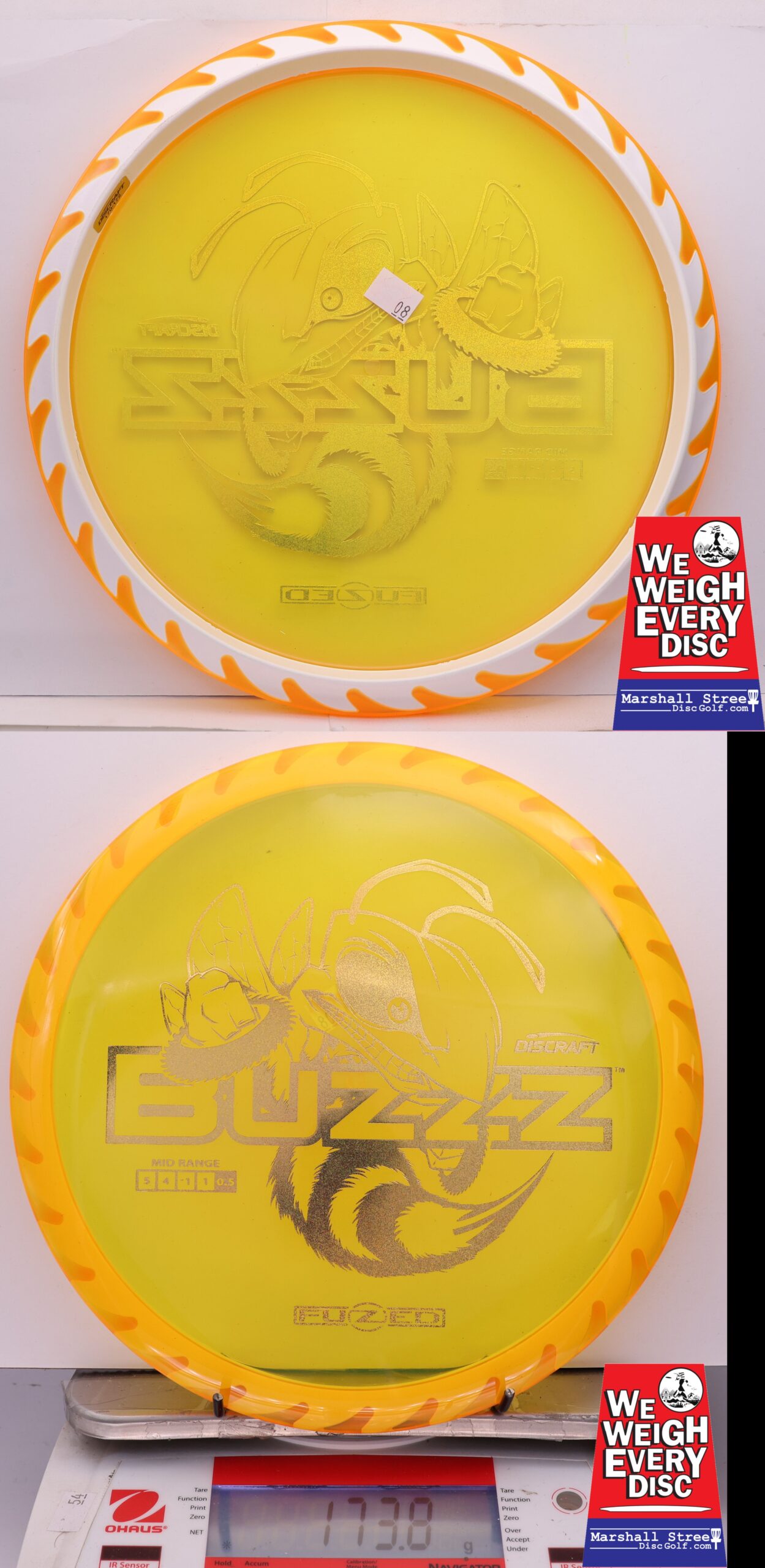 440113 FuZed Line Buzzz - Buzzzsaw - #08 Yellow-White, 174