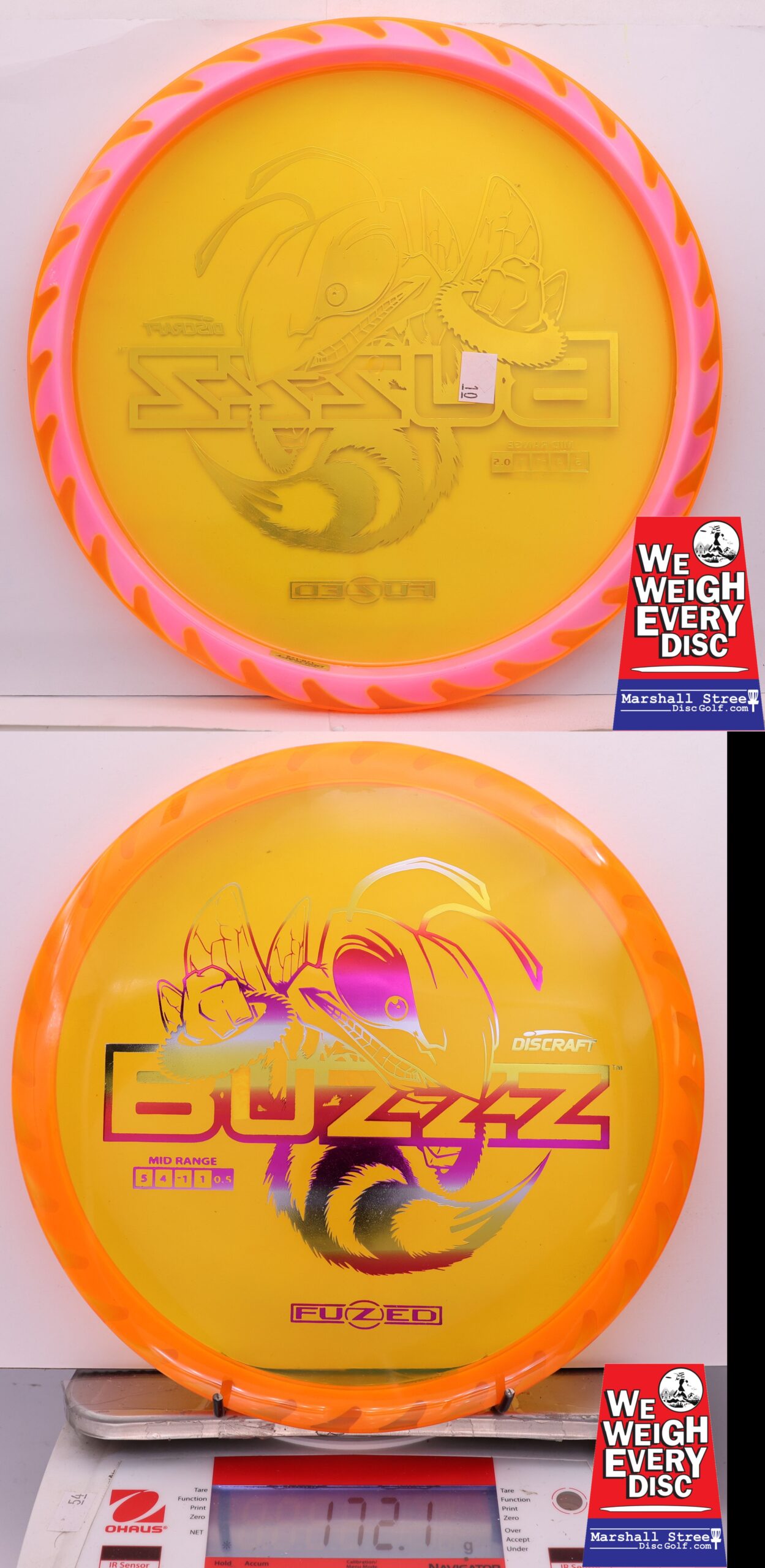 440115 FuZed Line Buzzz - Buzzzsaw - #10 Yellow-Pink, 172