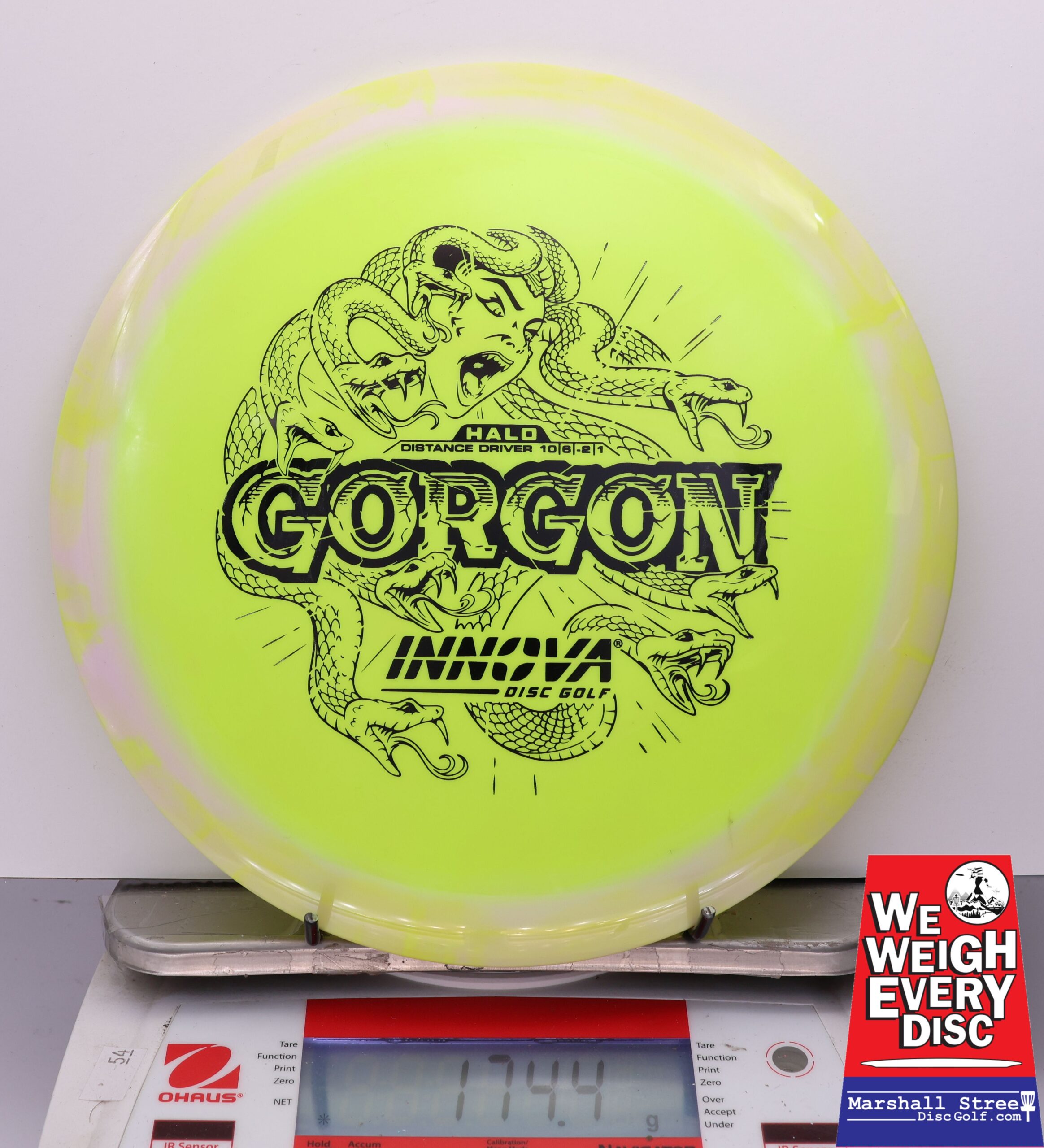 440168 Halo Star Gorgon - #01 WhiteYellow-Yellow, 174