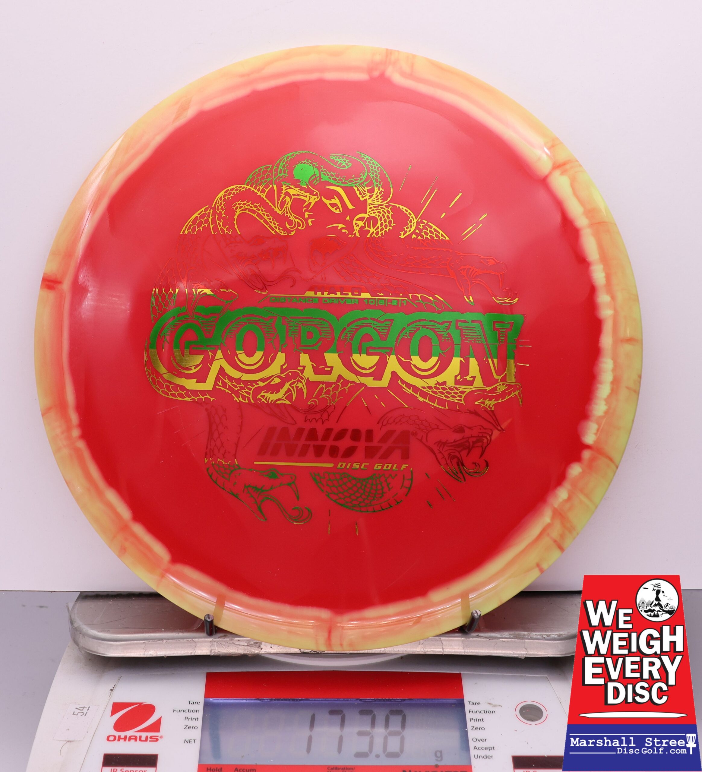 440170 Halo Star Gorgon - #03 Yellow-Red, 174