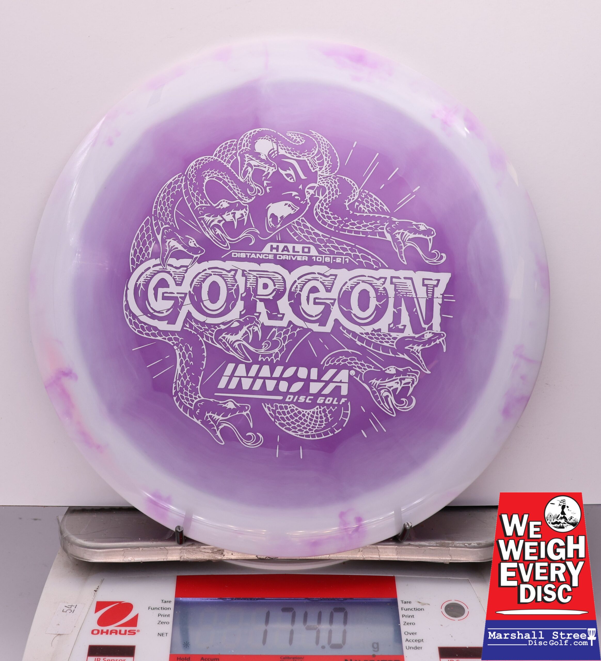 440176 Halo Star Gorgon - #09 White-Purple, 174