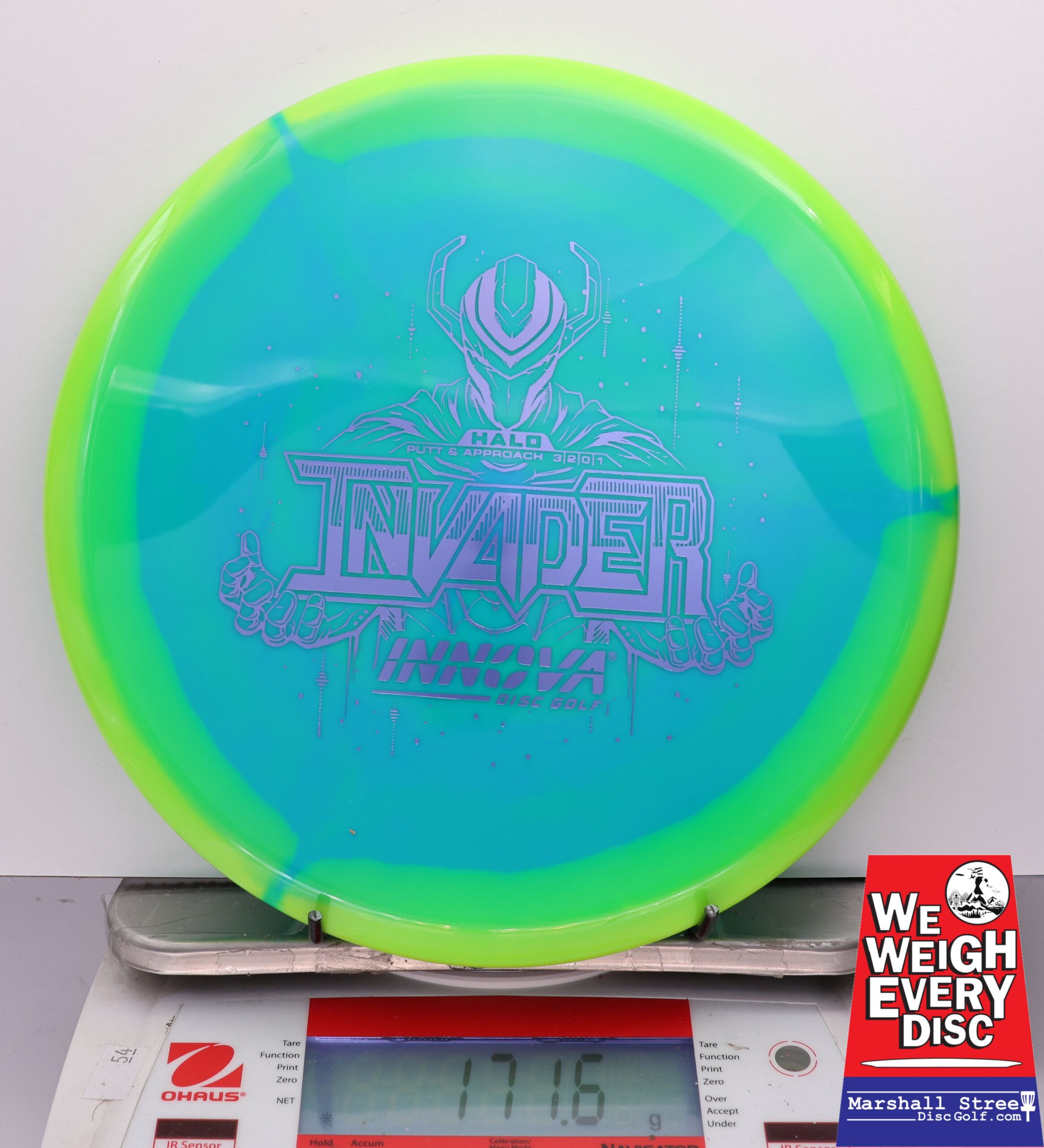 440273 Halo Star Invader - #919 Yellow-Blue, 172