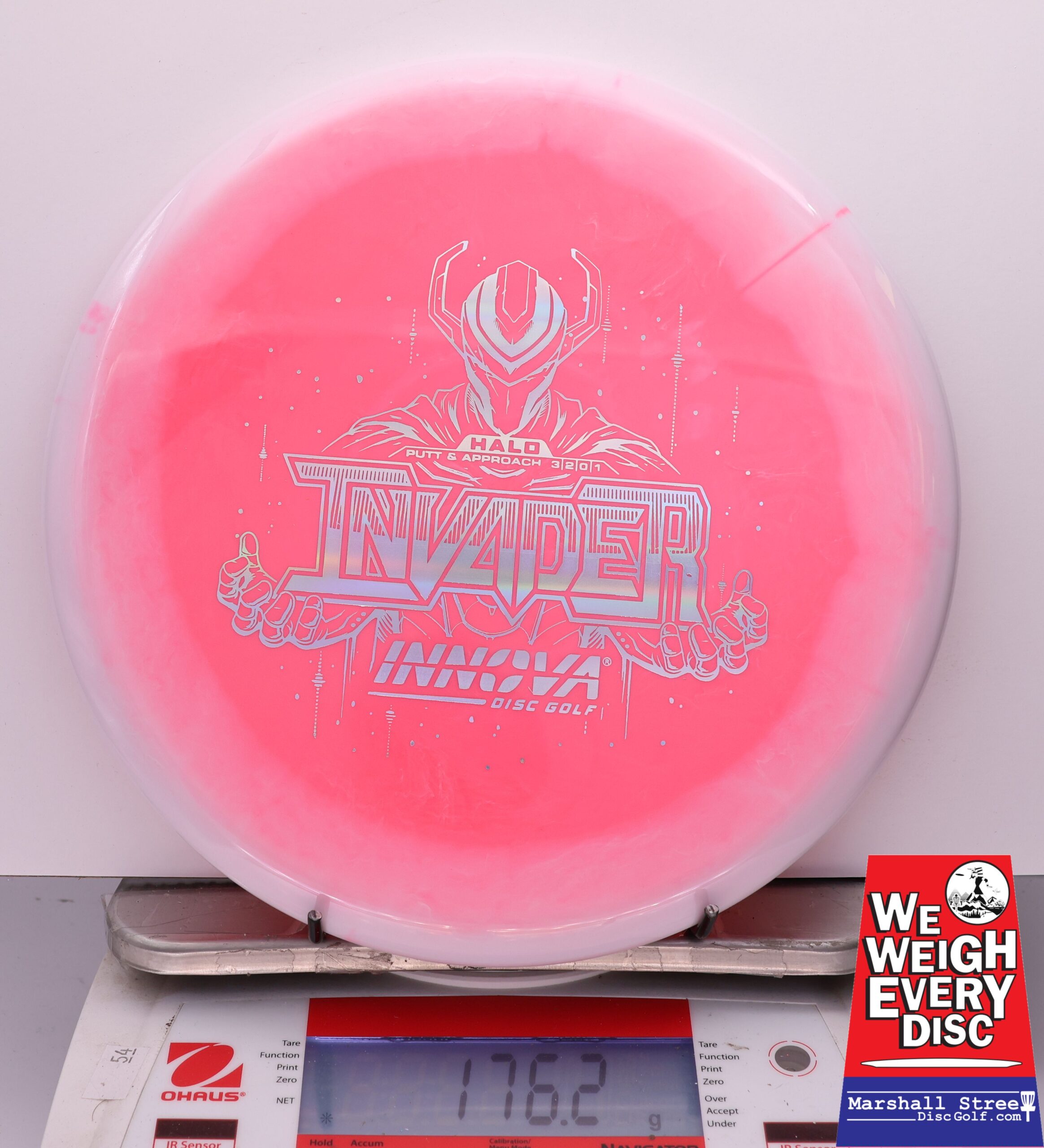 440277 Halo Star Invader - #923 White-Pink, 176