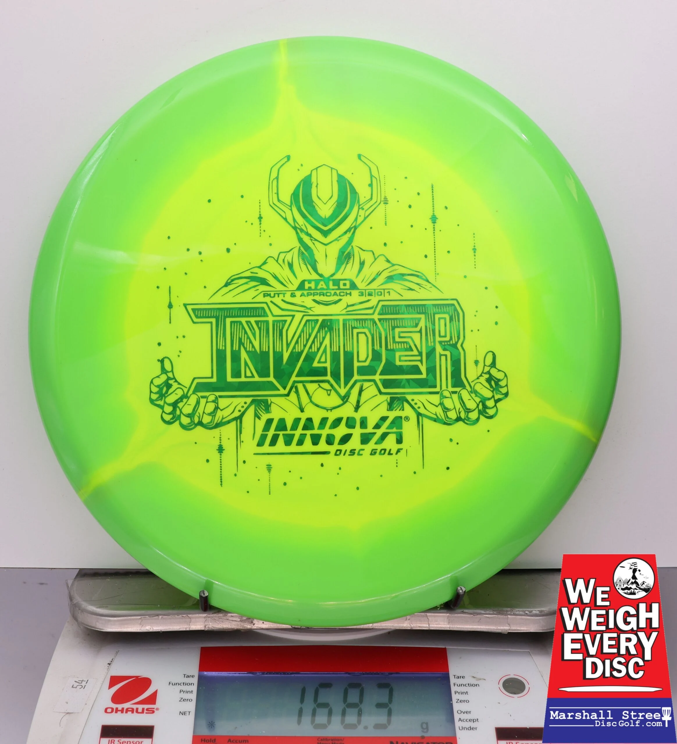 440278 Halo Star Invader - #924 Green-Yellow, 168