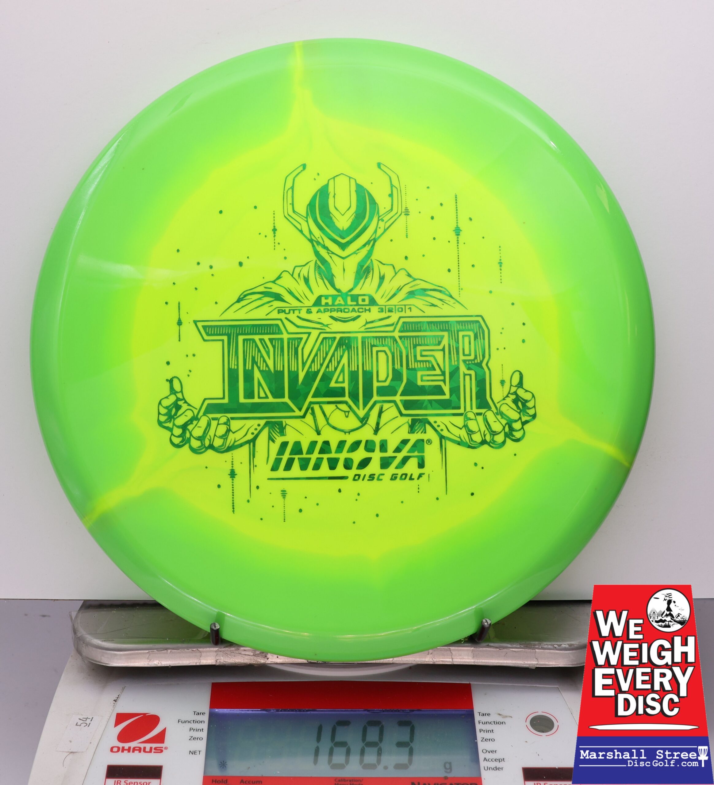 440278 Halo Star Invader - #924 Green-Yellow, 168