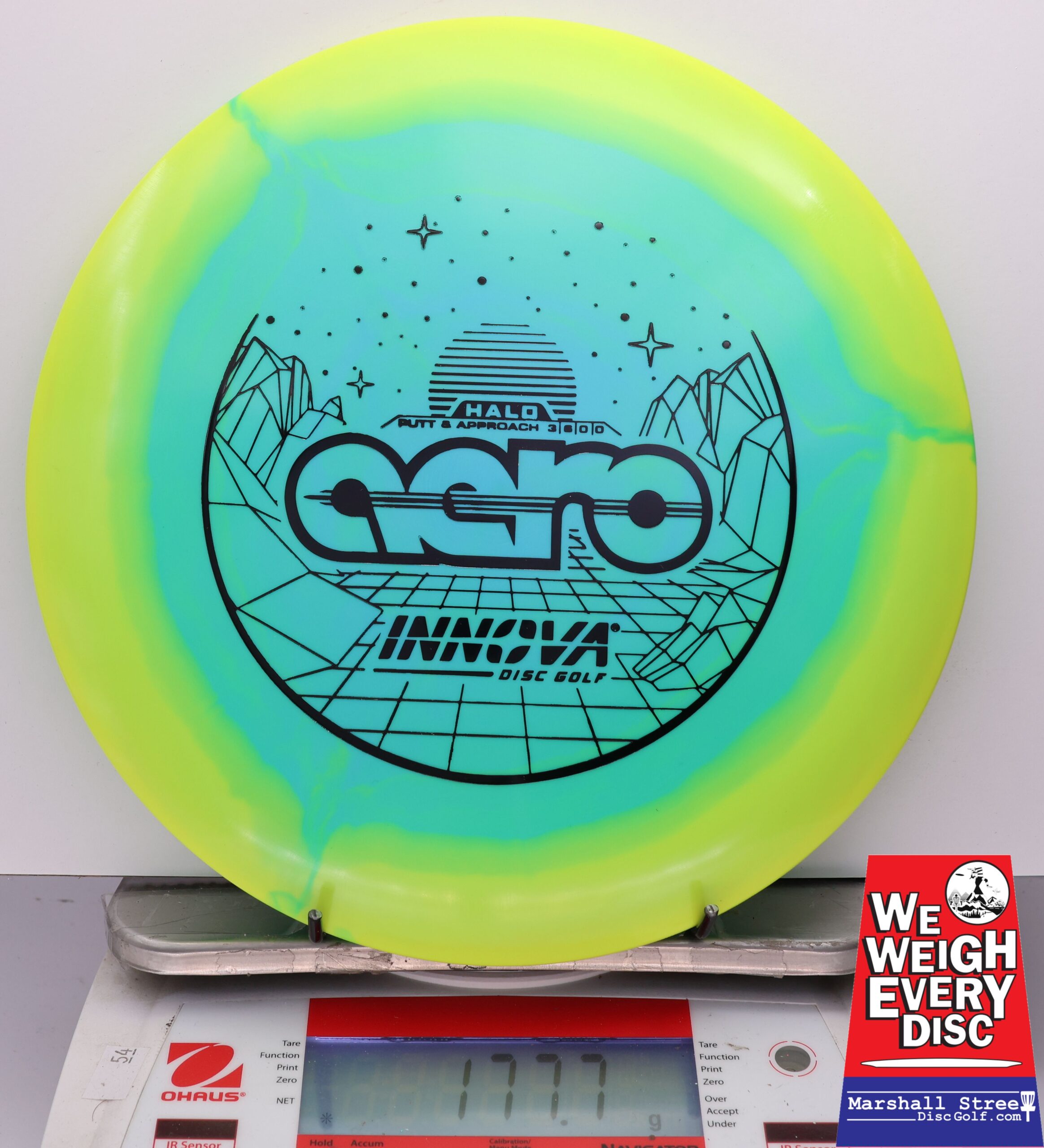 440292 Halo Star Aero - #919 Yellow-LtBlue, 178