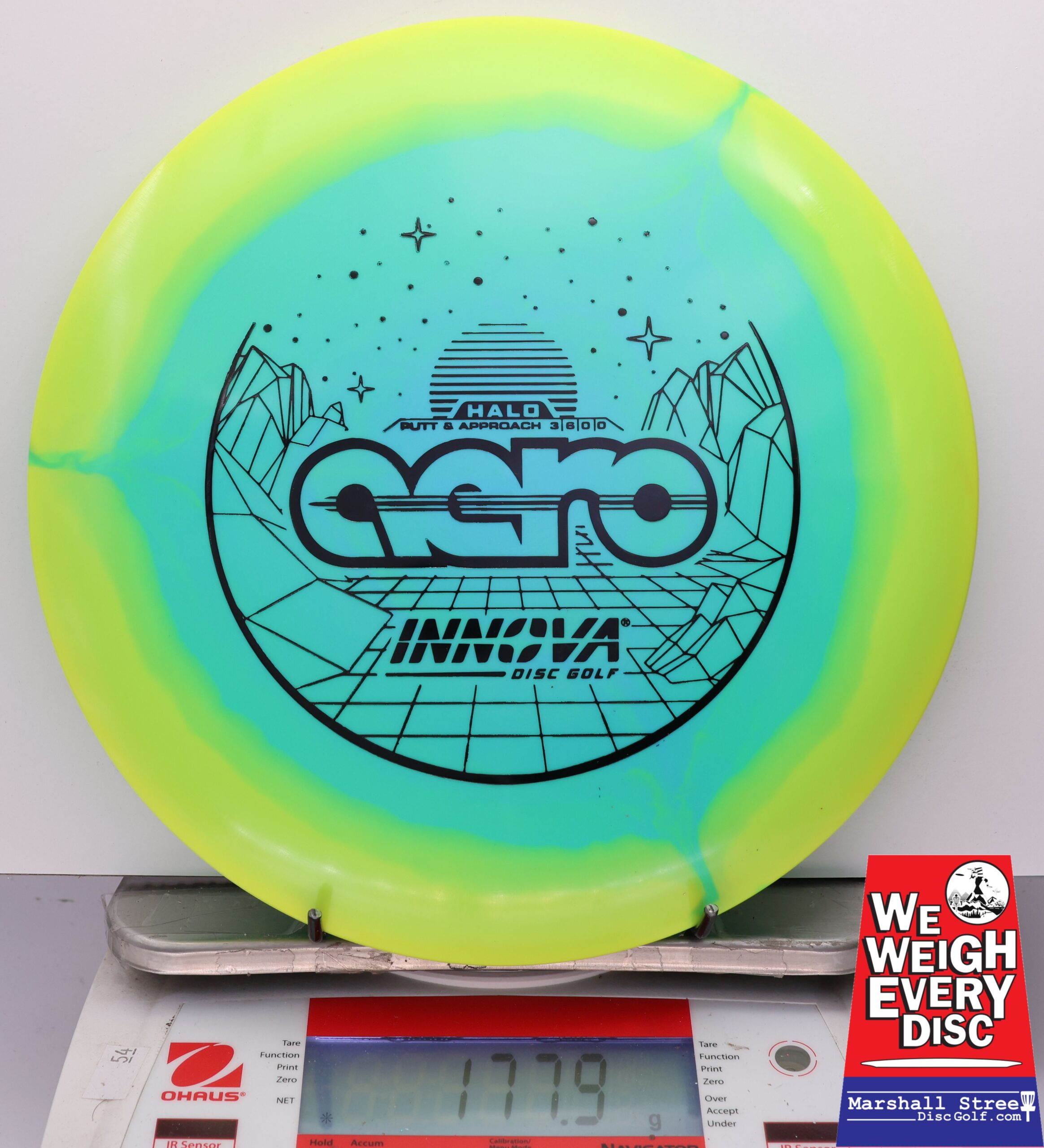 440293 Halo Star Aero - #920 Yellow-LtBlue, 178