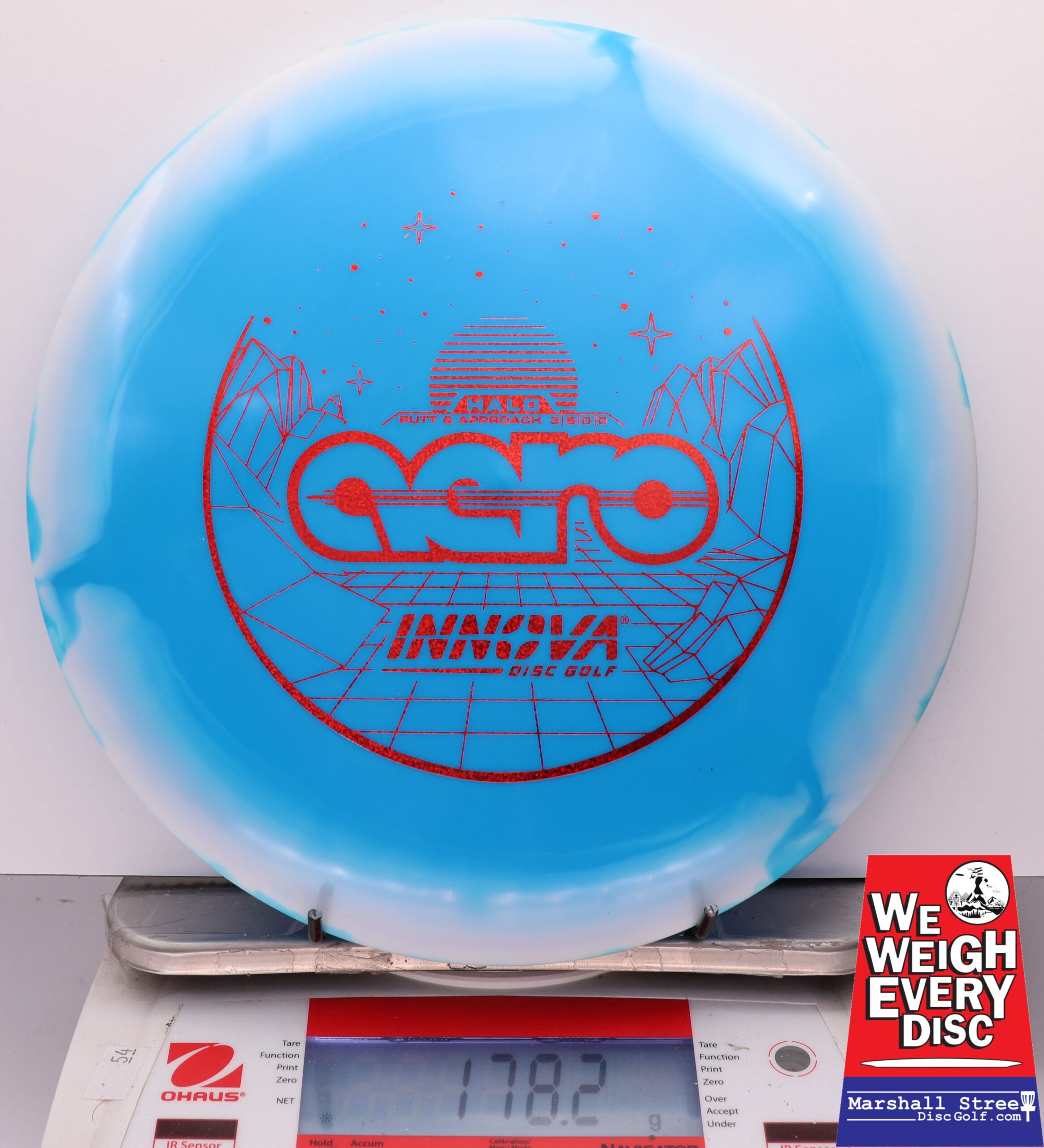 440295 Halo Star Aero - #922 White-Blue, 178