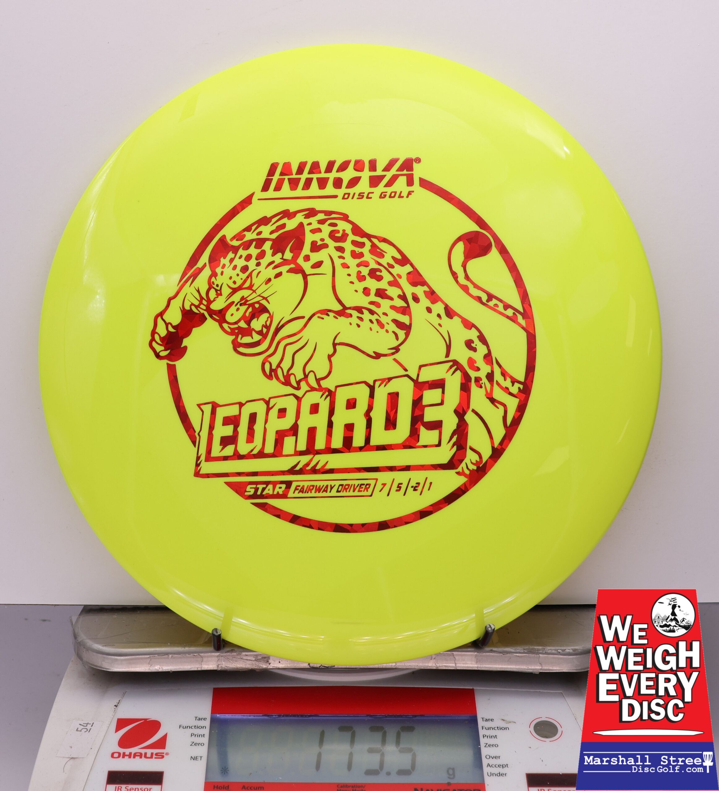 440344 Star Leopard3 - #921 Yellow, 174