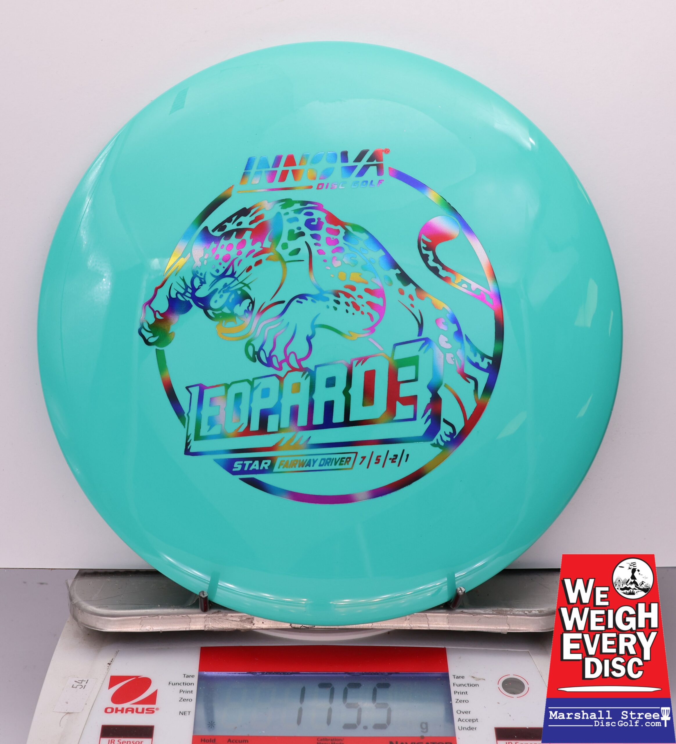 440346 Star Leopard3 - #923 Aqua, 176