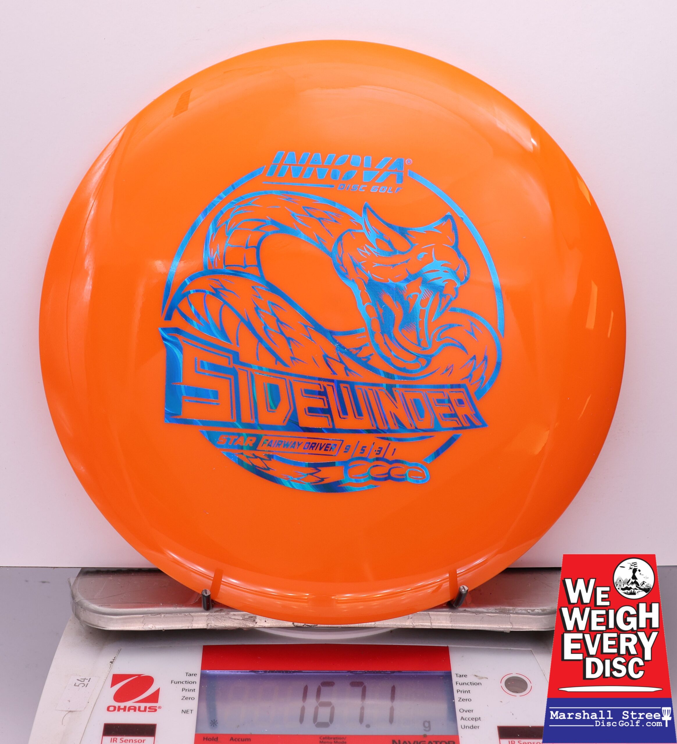 440379 Star Sidewinder - #919 Orange, 167