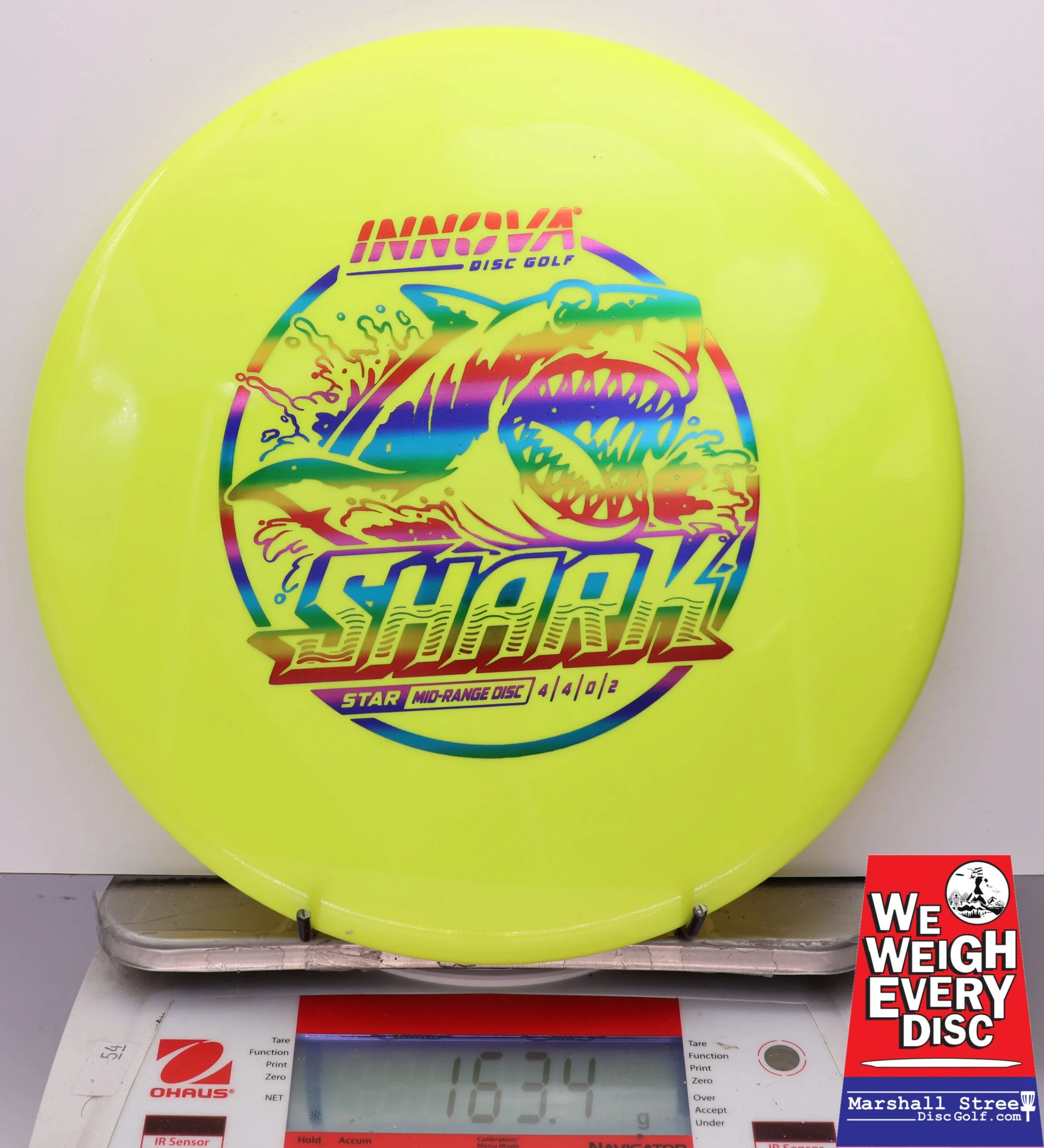 440395 Star Shark - #920 Yellow, 163