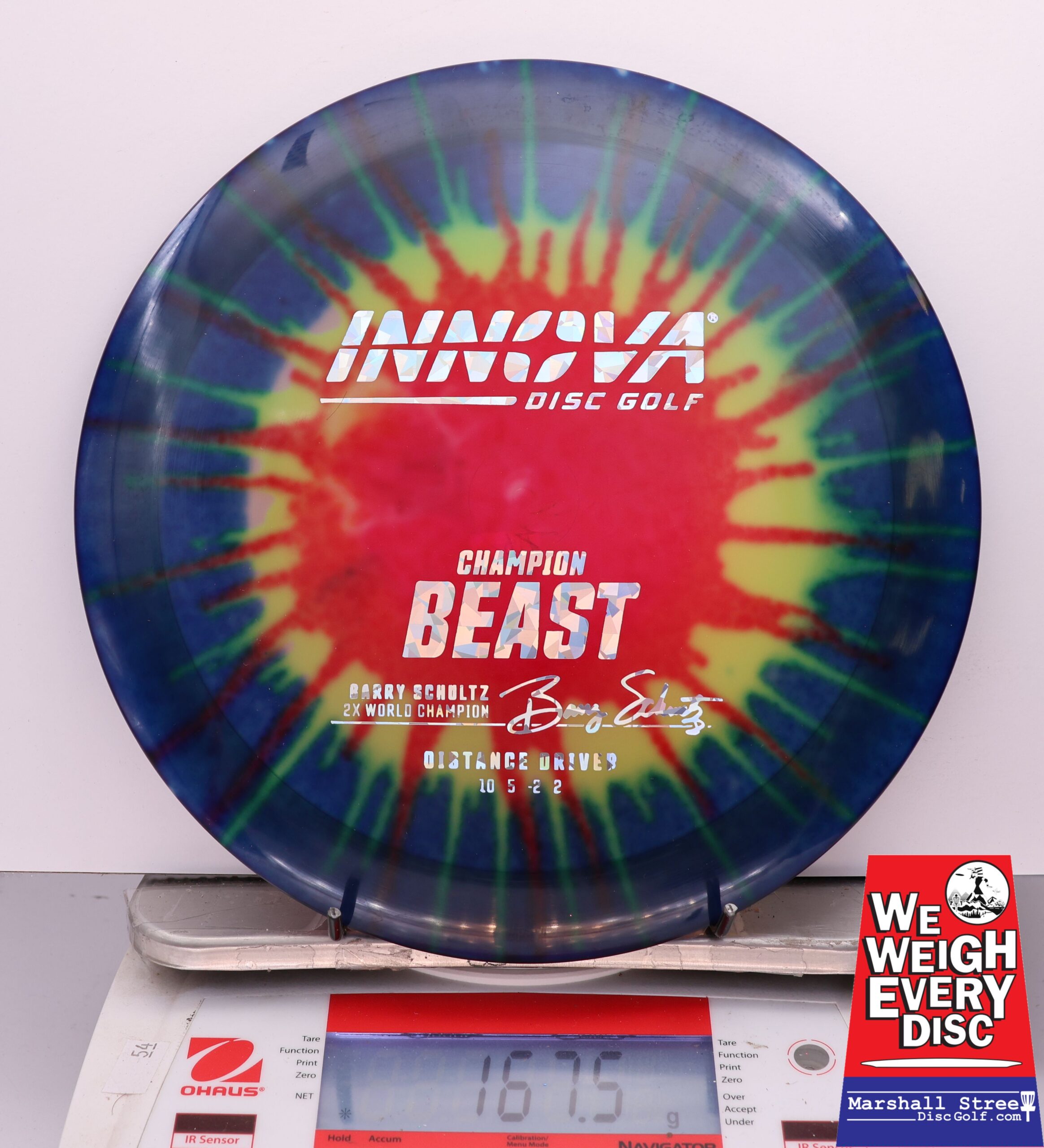 440893 Tie-Dye Champion Beast, Barry Schultz 2X - #917 Tie-Dye, 168