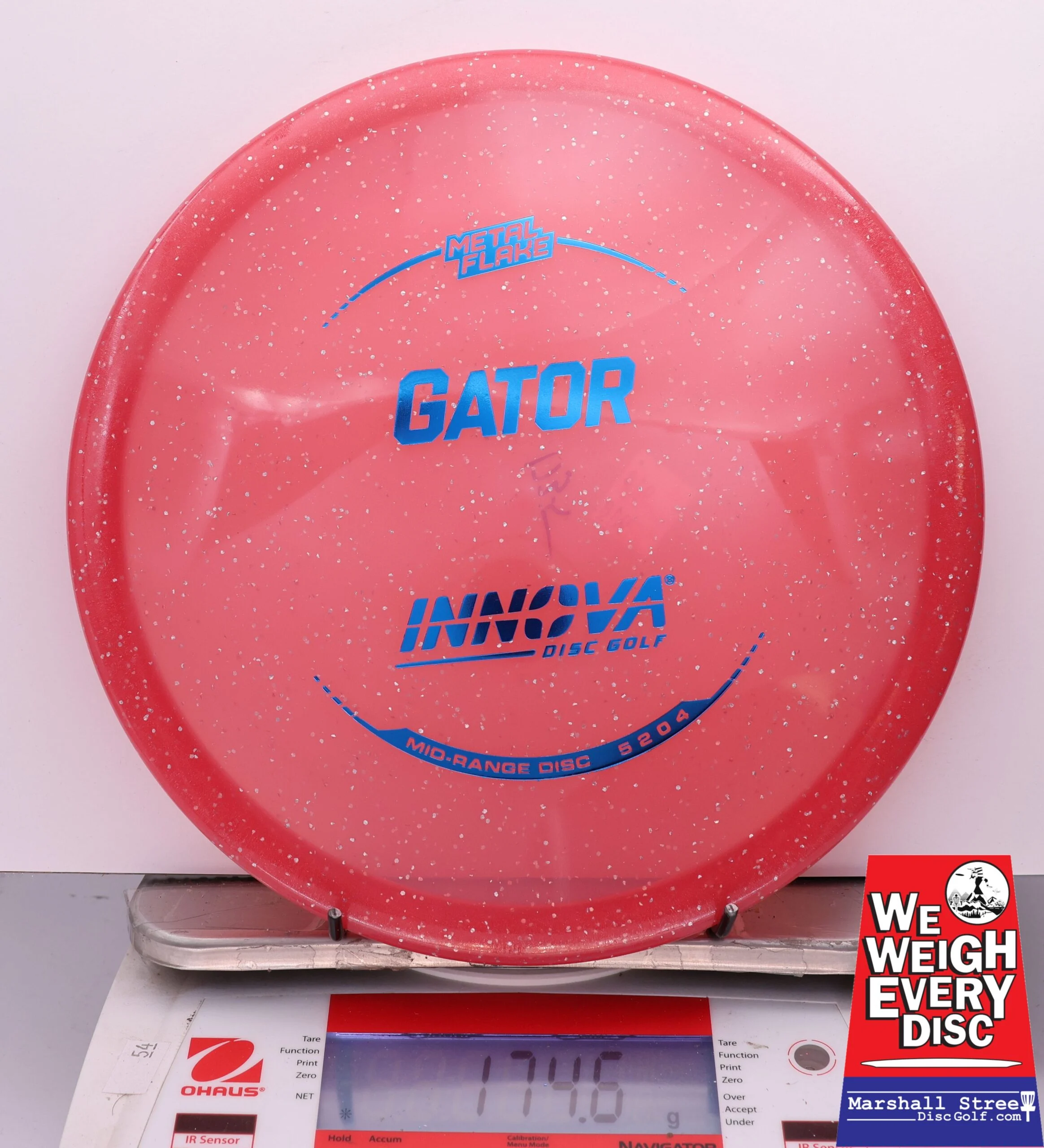 440932 Metal Flake Champion Gator - #918 Red, 175