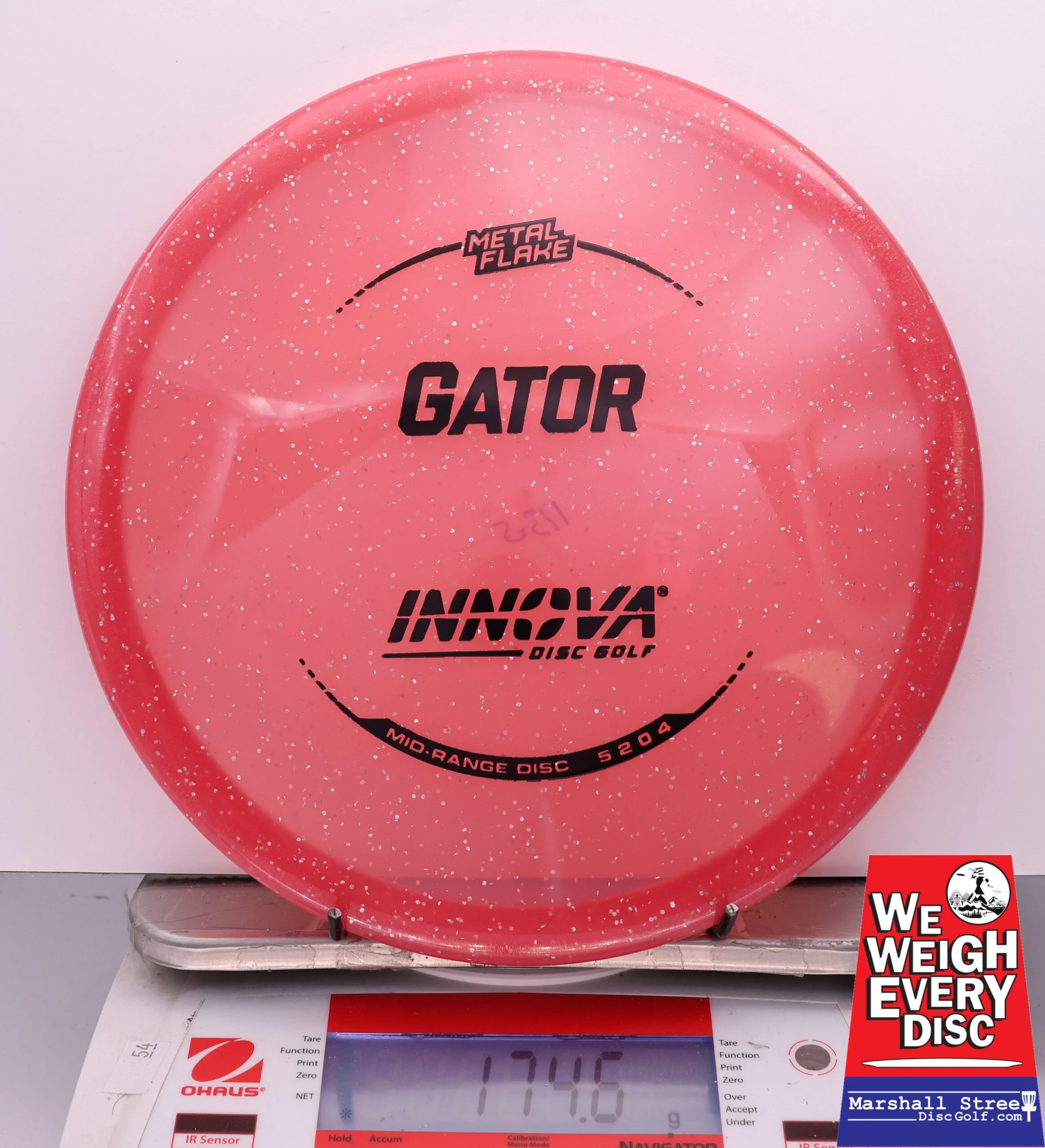 440934 Metal Flake Champion Gator - #920 Red, 175
